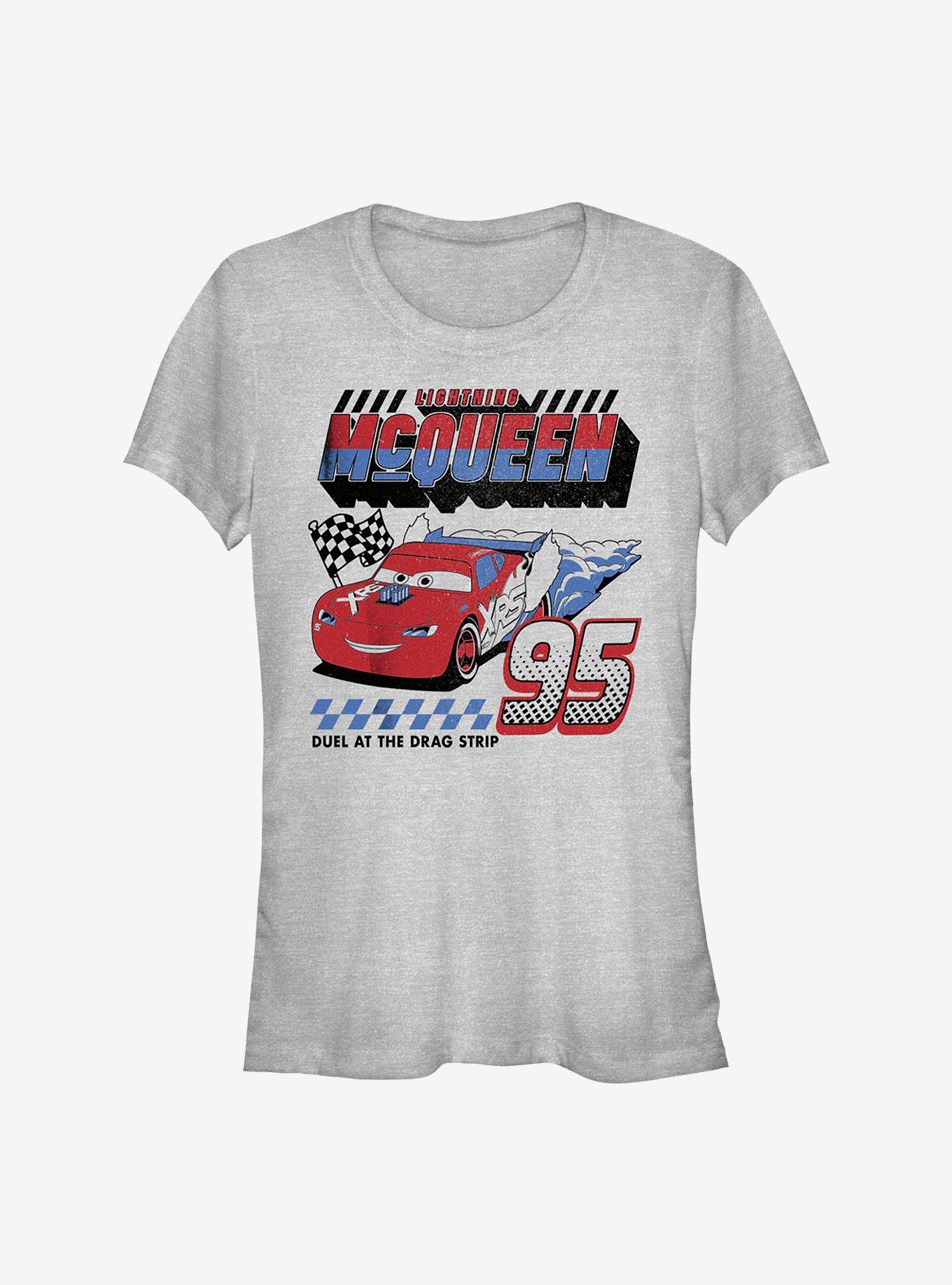 Disney Pixar Cars McQueen 95 Girls T-Shirt, ATH HTR, hi-res