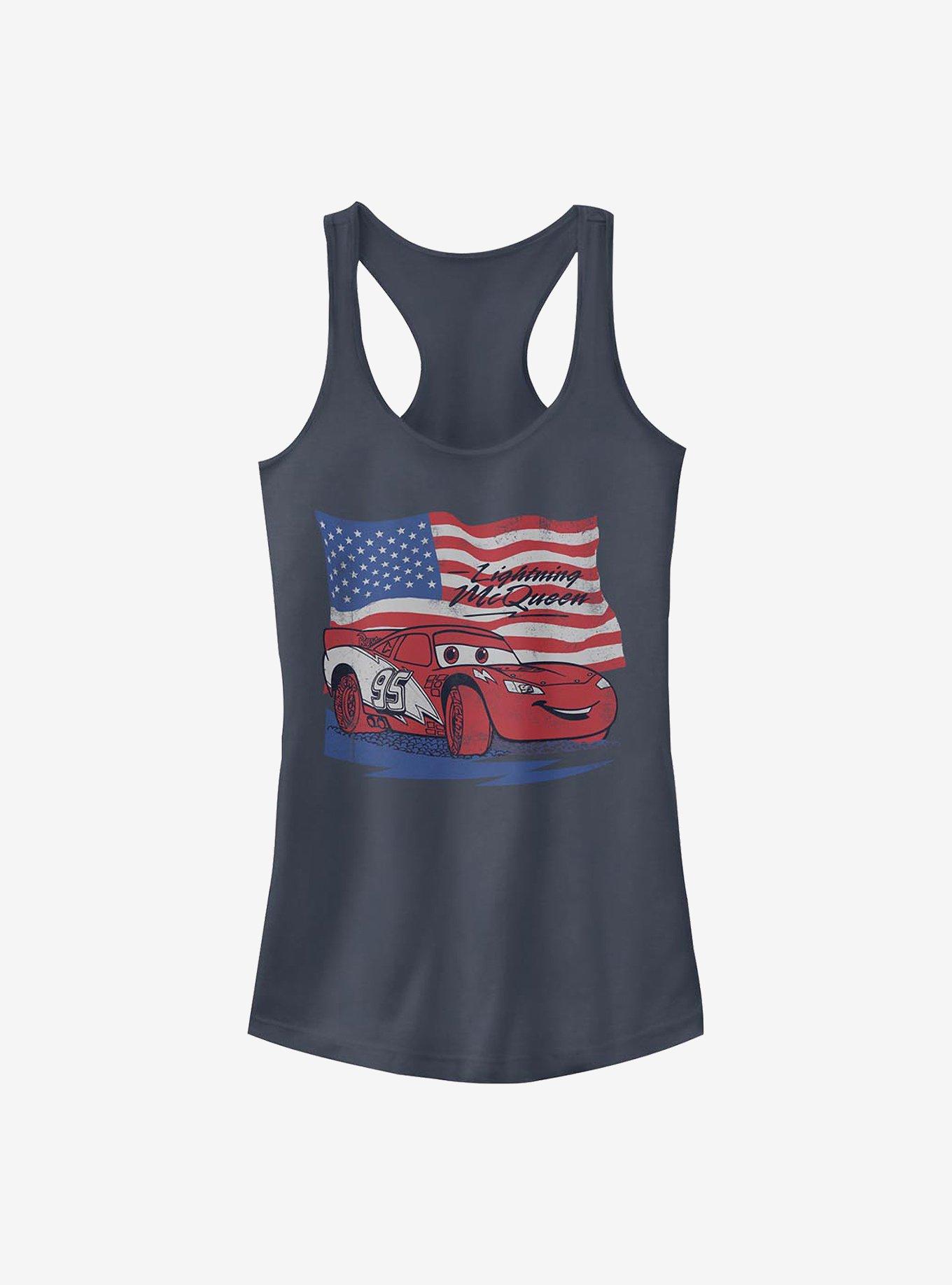 Disney Pixar Cars Lightning Flag Girls Tank, , hi-res
