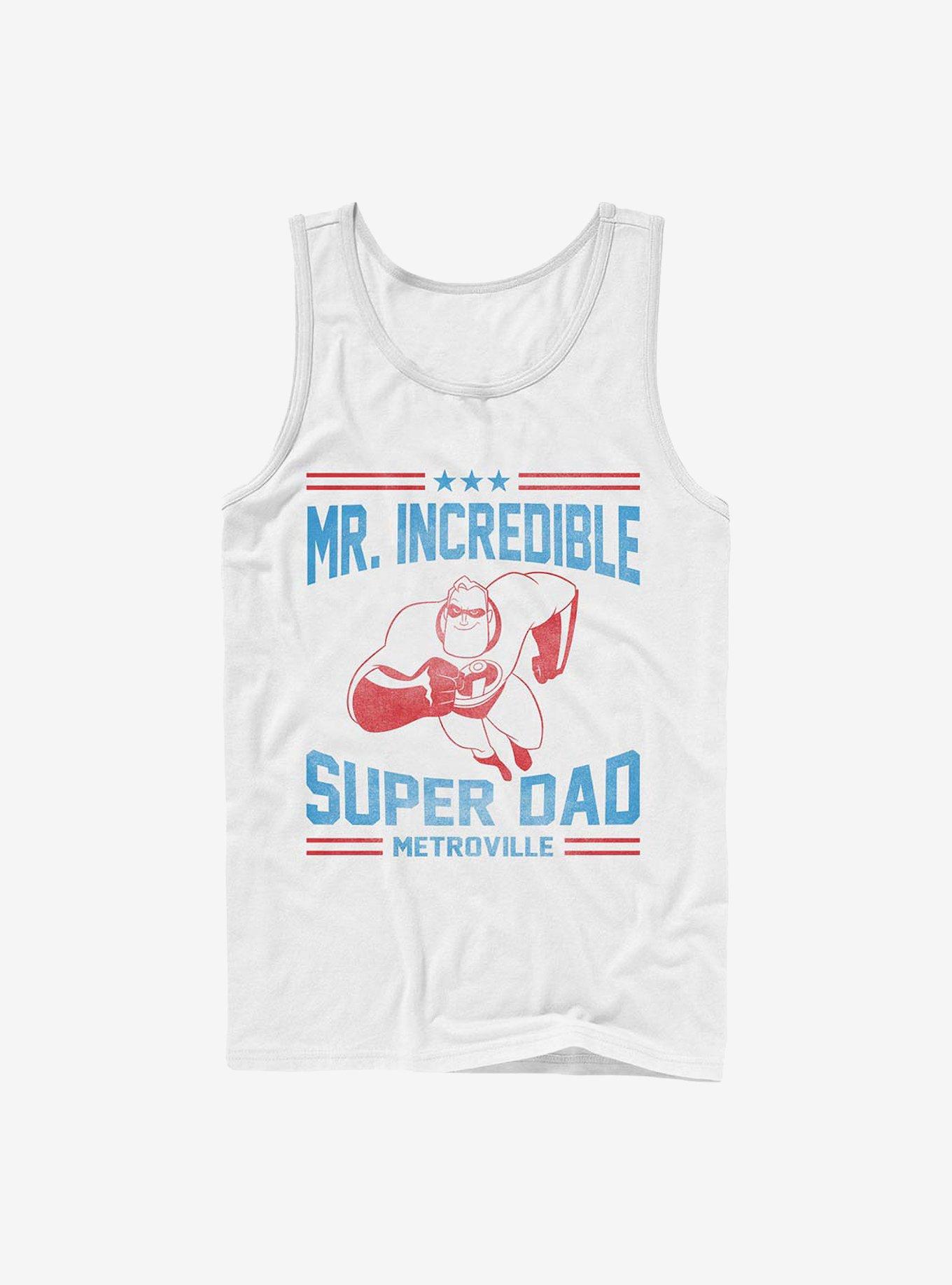 Disney Pixar The Incredibles Athletic Super Dad Tank, , hi-res