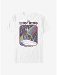 Disney The Lion King Simba Stripes T-Shirt, WHITE, hi-res