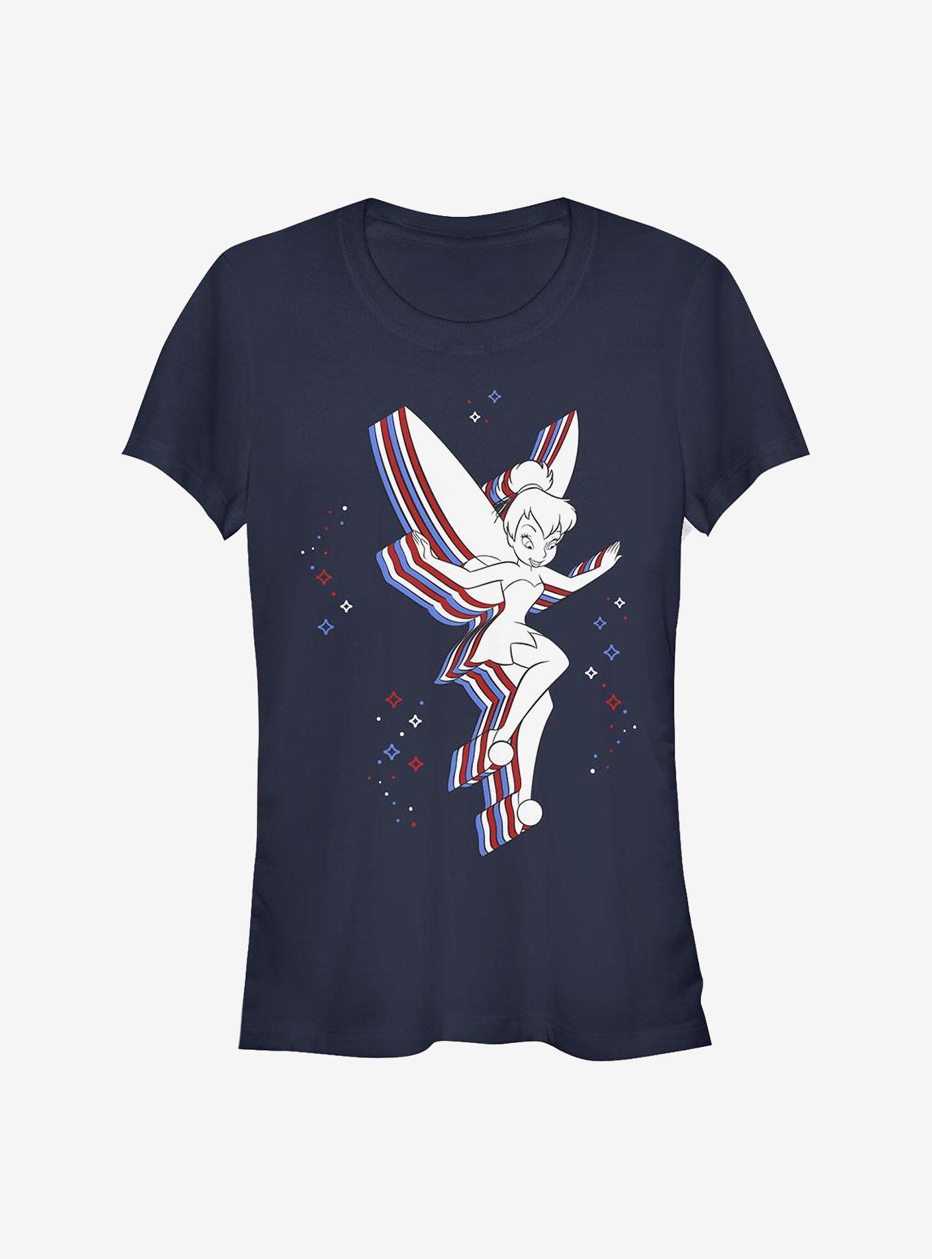 Disney Tink Stars Girls T-Shirt, NAVY, hi-res