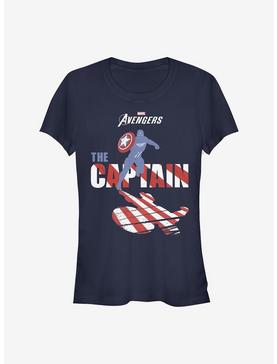 Marvel Captain America The Captain Girls T-Shirt, , hi-res