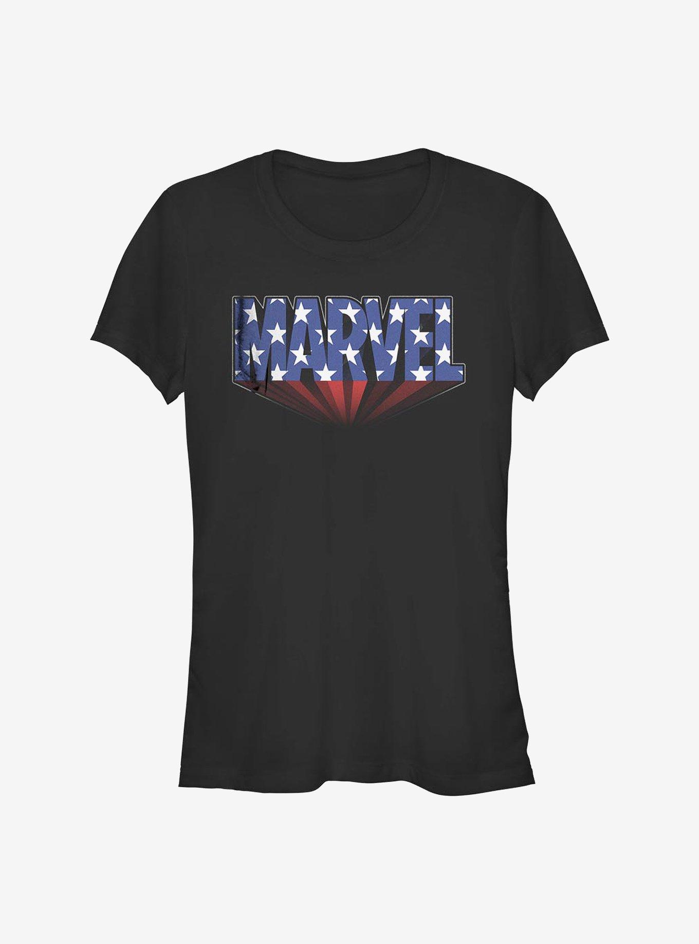 Marvel Star Logo Girls T-Shirt