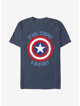 Marvel The Avengers Stars Stripes & Bravery T-Shirt, , hi-res