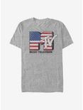 MTV American Flag T-Shirt, ATH HTR, hi-res