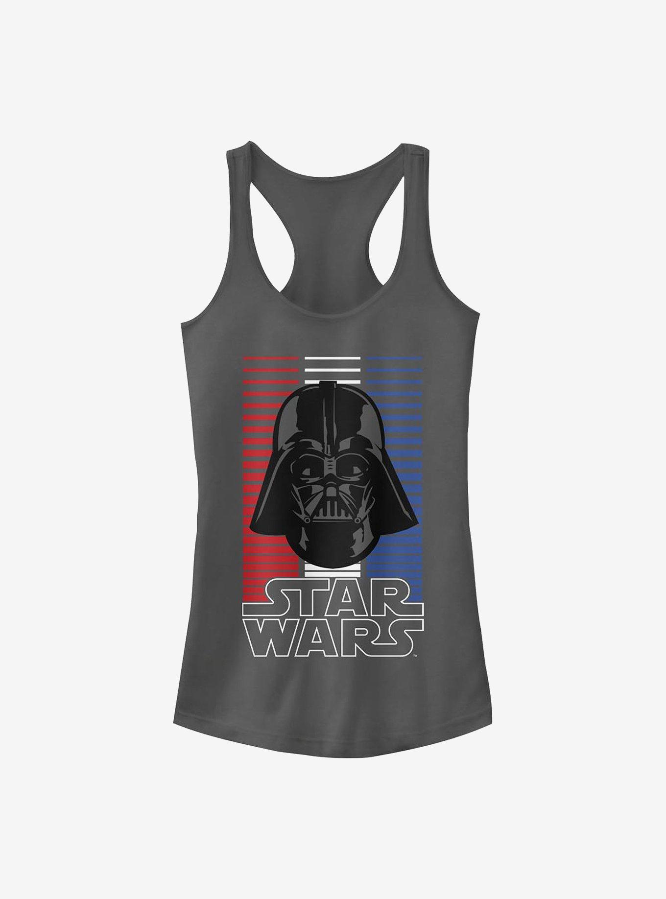 Star Wars Dark Vader Nation Girls Tank, CHARCOAL, hi-res