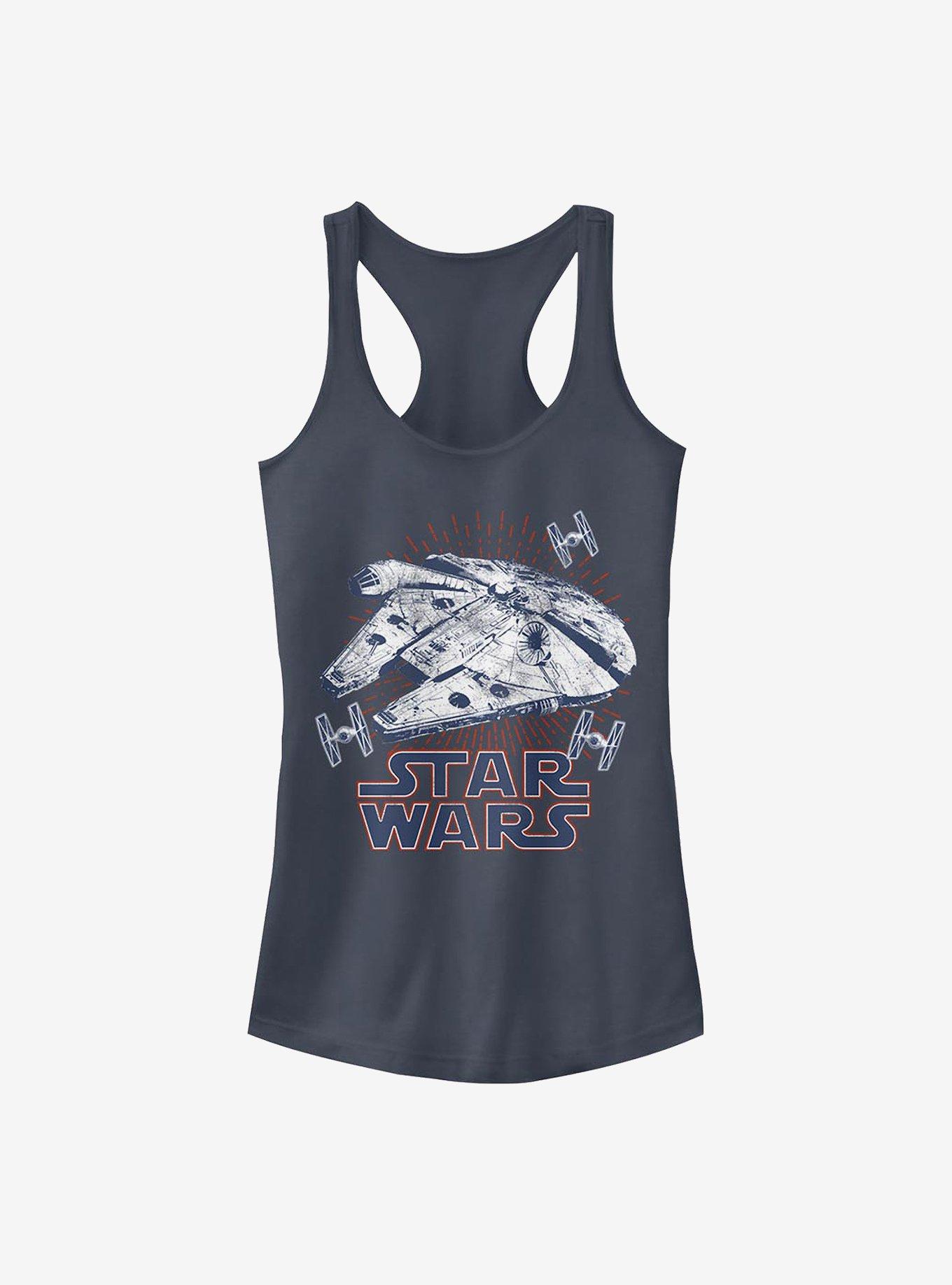 Star Wars Falcon Rays Girls Tank, INDIGO, hi-res