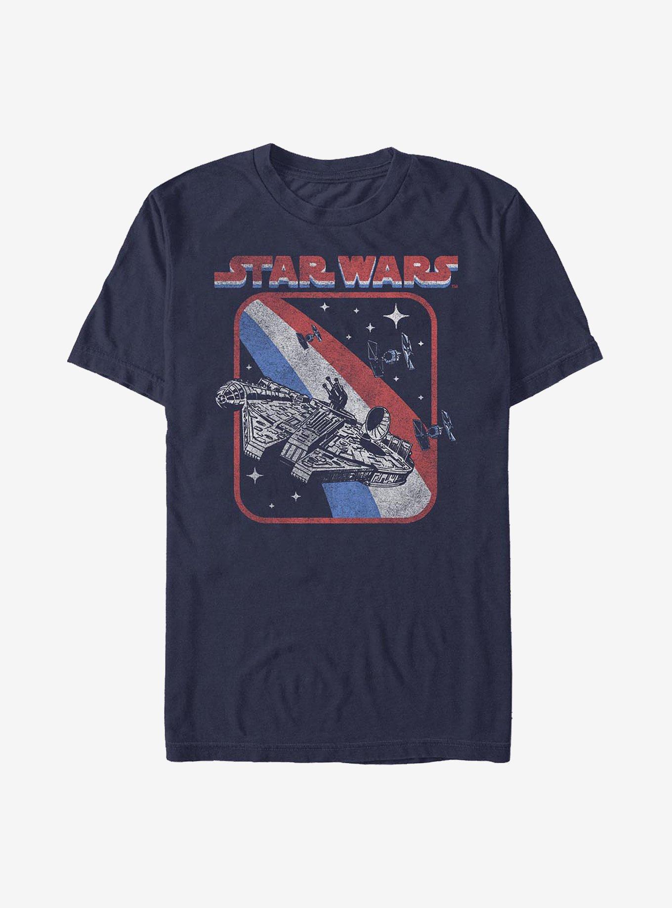 Star Wars Retro Falcon T-Shirt, , hi-res