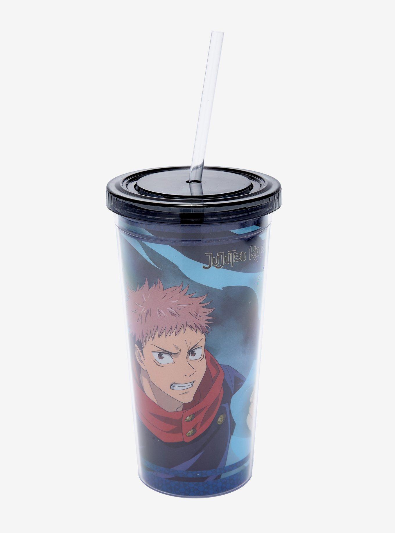 Jujutsu Kaisen Yuji & Megumi Acrylic Travel Cup, , hi-res