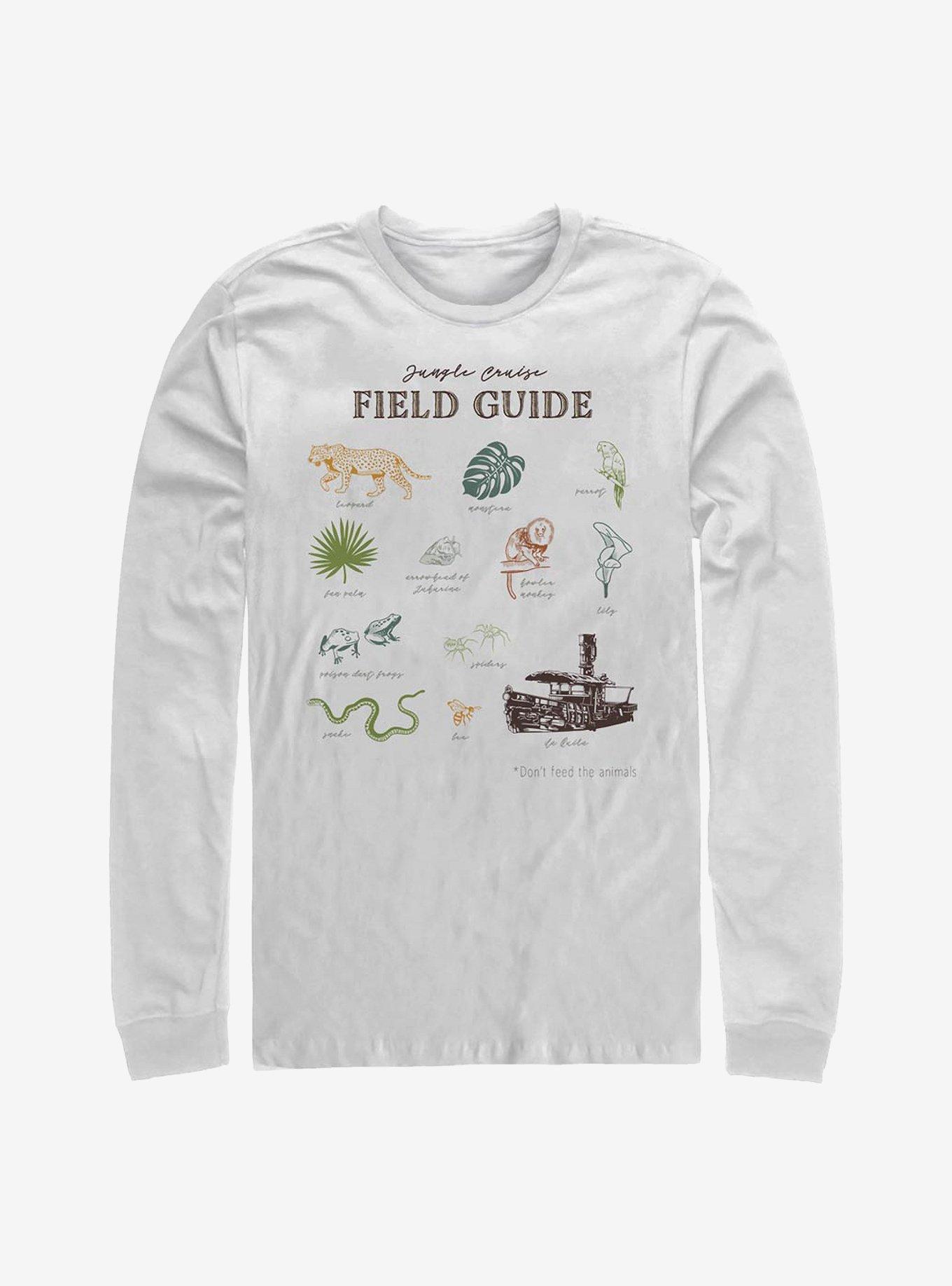 Disney Jungle Cruise Field Guide Long-Sleeve T-Shirt, WHITE, hi-res