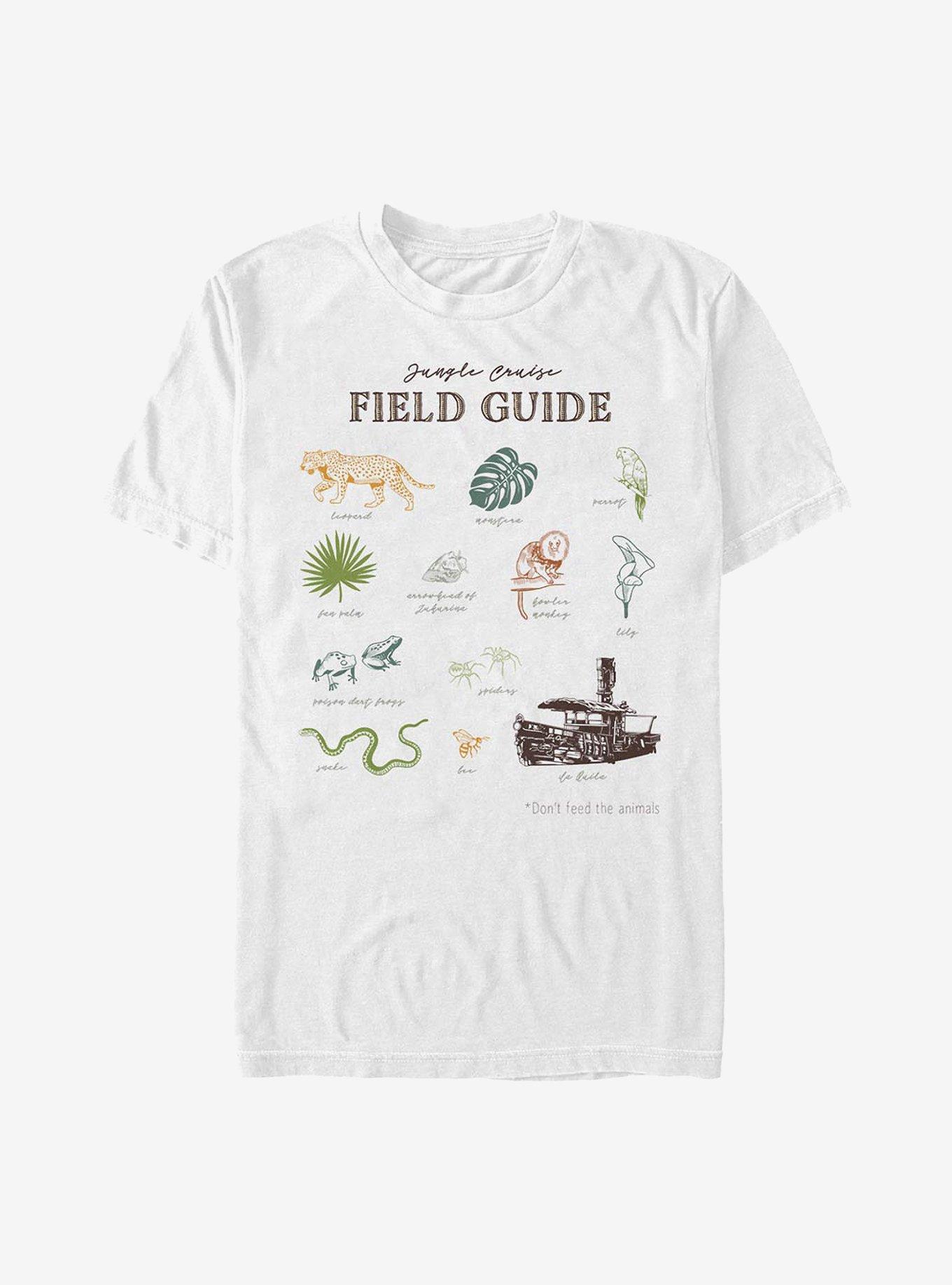 Disney Jungle Cruise Field Guide T-Shirt, WHITE, hi-res