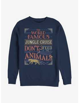 Disney Jungle Cruise The World Famous Jungle Cruise Don't Feed The Animals Sweatshirt, , hi-res