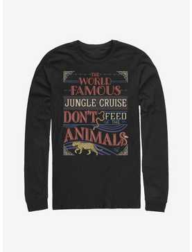Disney Jungle Cruise The World Famous Jungle Cruise Don't Feed The Animals Long-Sleeve T-Shirt, , hi-res