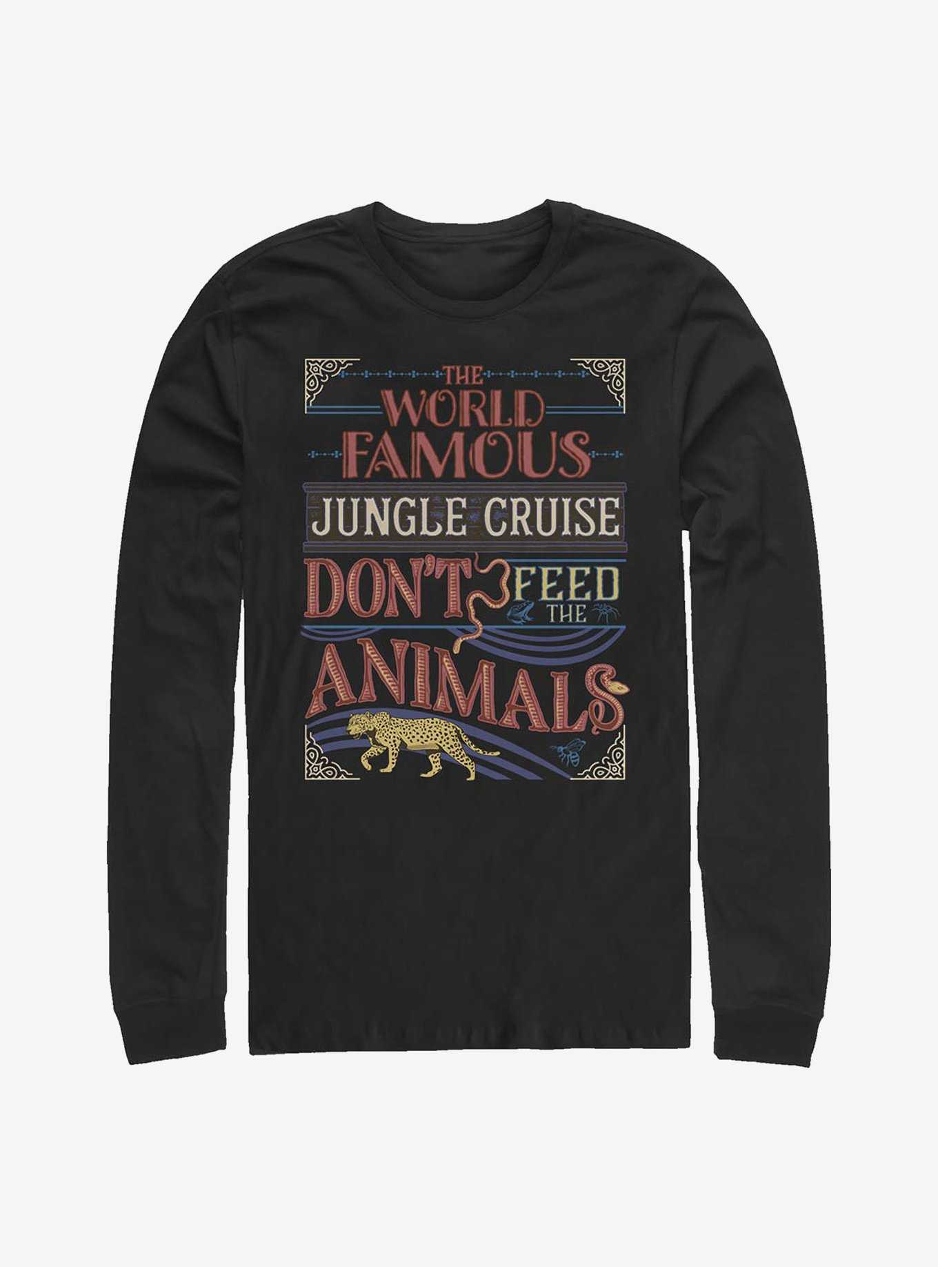 Disney Jungle Cruise The World Famous Jungle Cruise Don't Feed The Animals Long-Sleeve T-Shirt, , hi-res