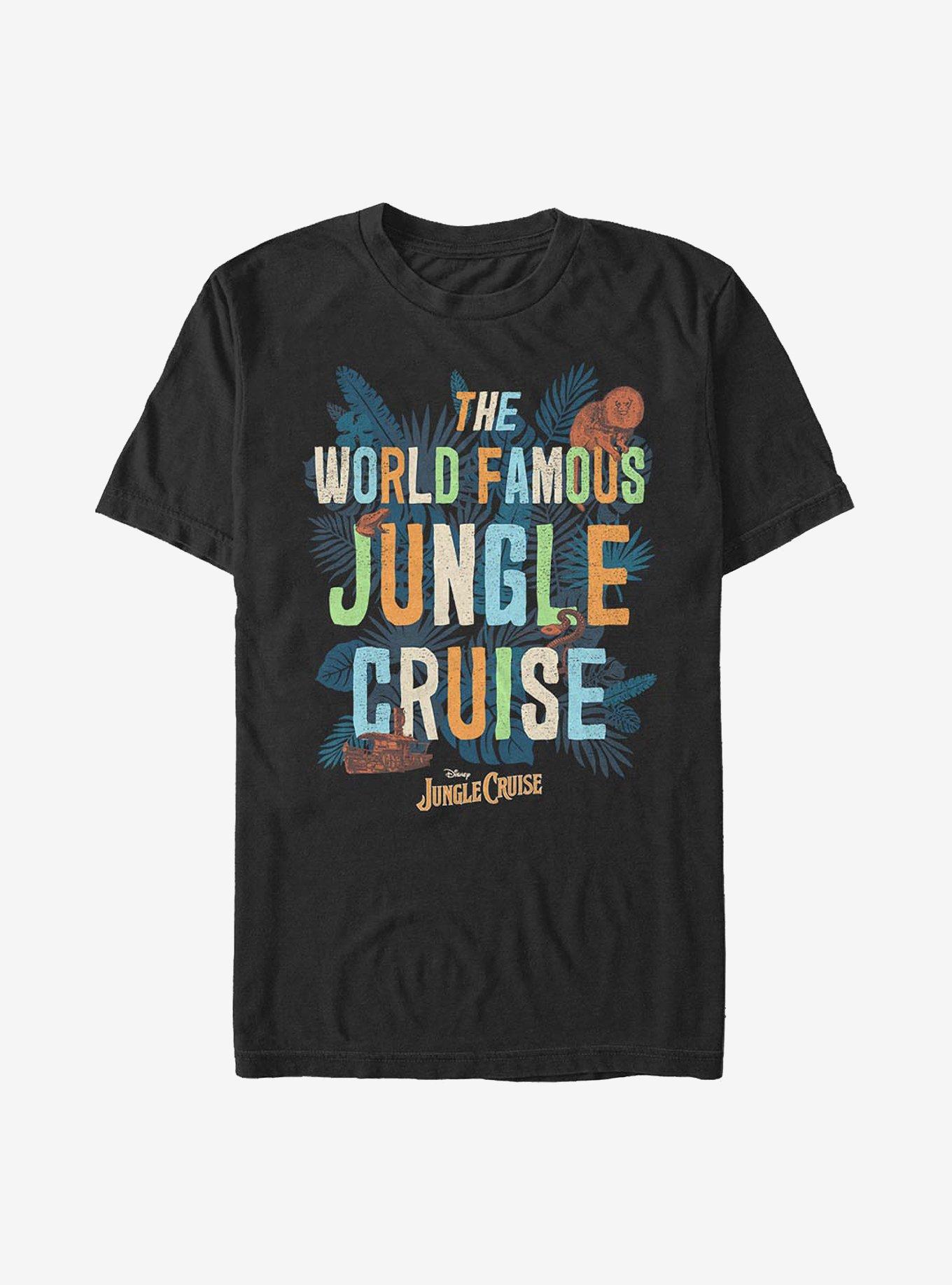 Disney Jungle Cruise The World Famous Jungle Cruise T-Shirt, BLACK, hi-res