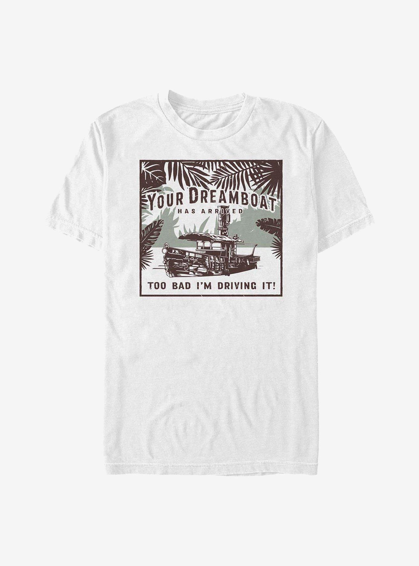 Disney Jungle Cruise Your Dreamboat Has Arrived T-Shirt, WHITE, hi-res