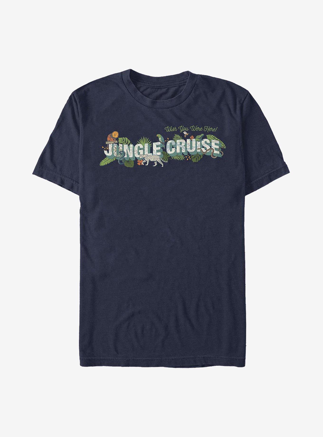 Disney Jungle Cruise Wish You Were Here! Postcard T-Shirt, , hi-res