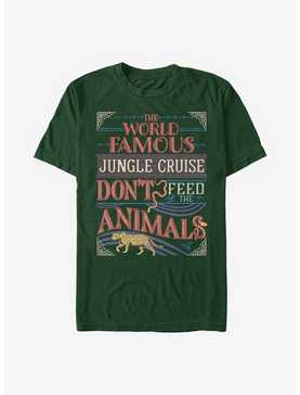 Disney Jungle Cruise The World Famous Jungle Cruise Don't Feed The Animals T-Shirt, , hi-res