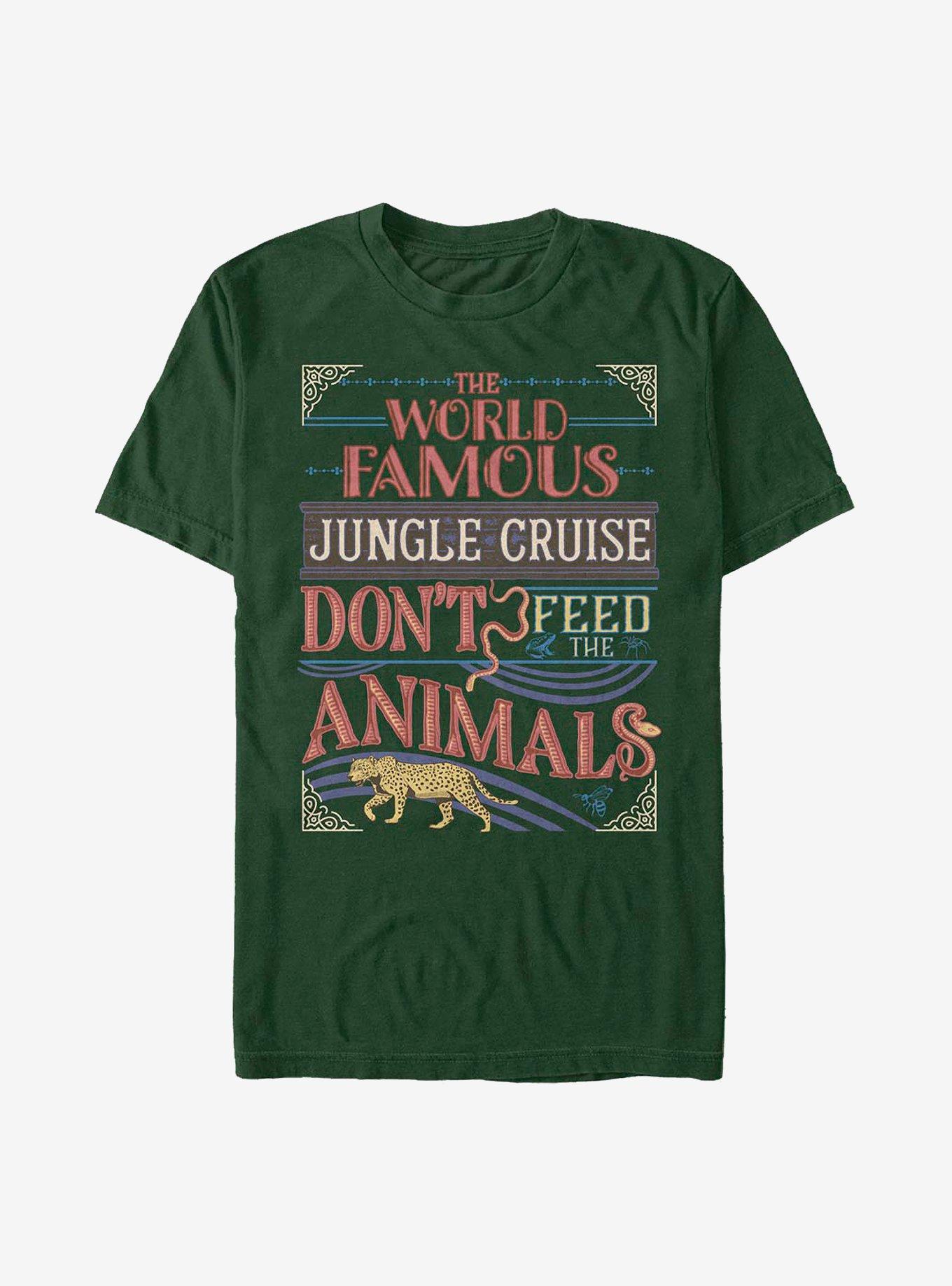 Disney Jungle Cruise The World Famous Jungle Cruise Don't Feed The Animals T-Shirt, , hi-res