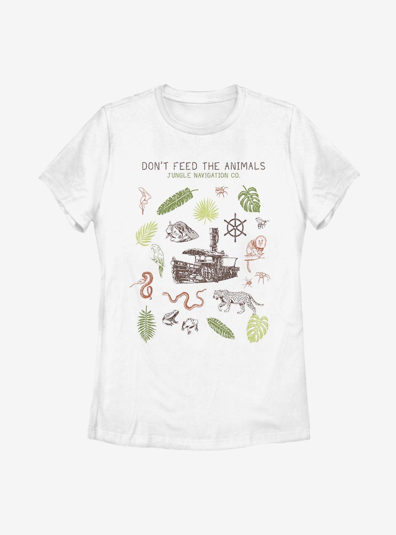 Disney Jungle Cruise Icons Womens T-Shirt, WHITE, hi-res view 1