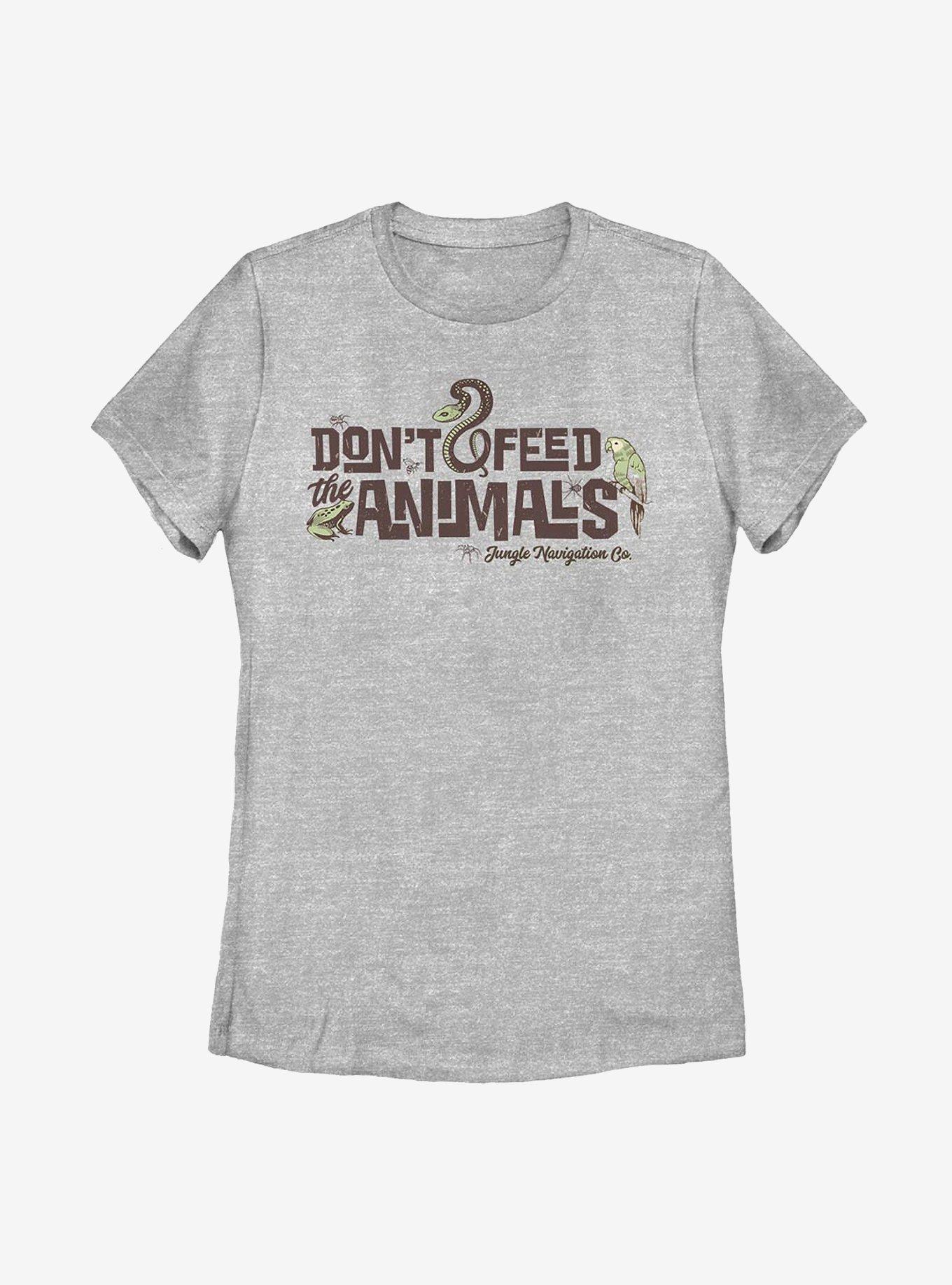 Disney Jungle Cruise Don't Feed The Animals Womens T-Shirt, ATH HTR, hi-res