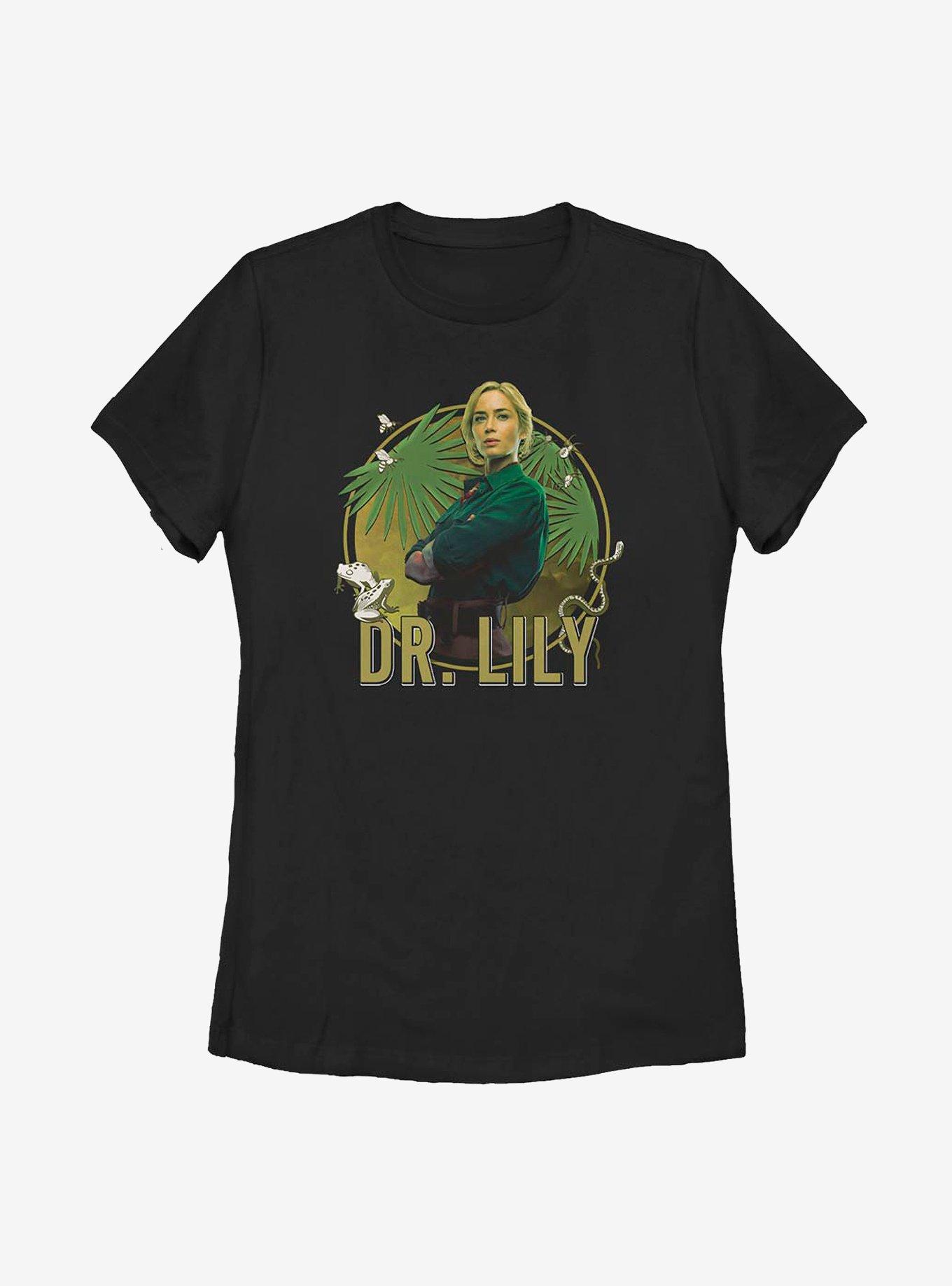Disney Jungle Cruise Dr. Lily Hero Shot Womens T-Shirt, BLACK, hi-res