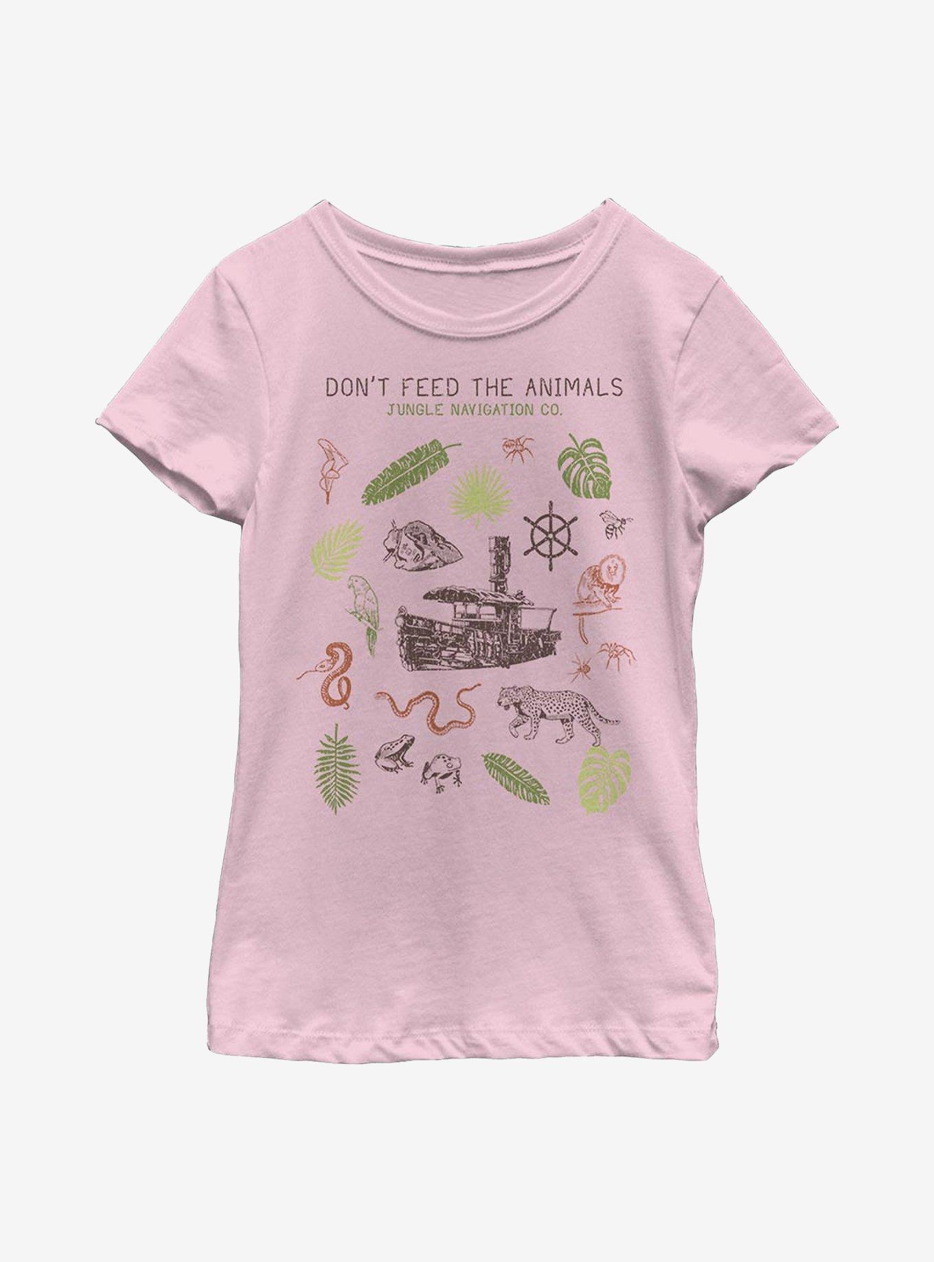 Disney Jungle Cruise Icons Youth Girls T-Shirt, PINK, hi-res