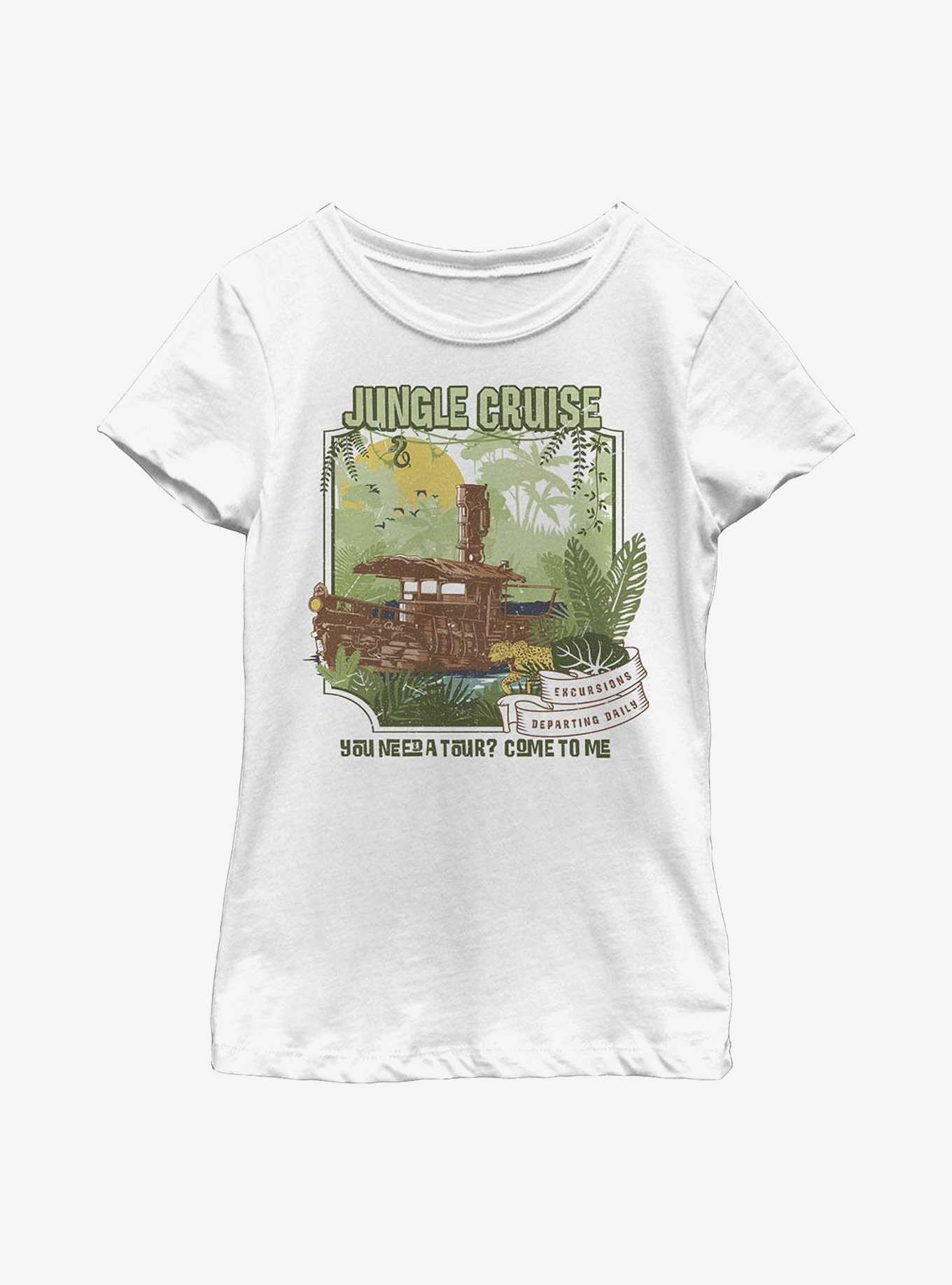 Disney Jungle Cruise Daily Tours Youth Girls T-Shirt, , hi-res