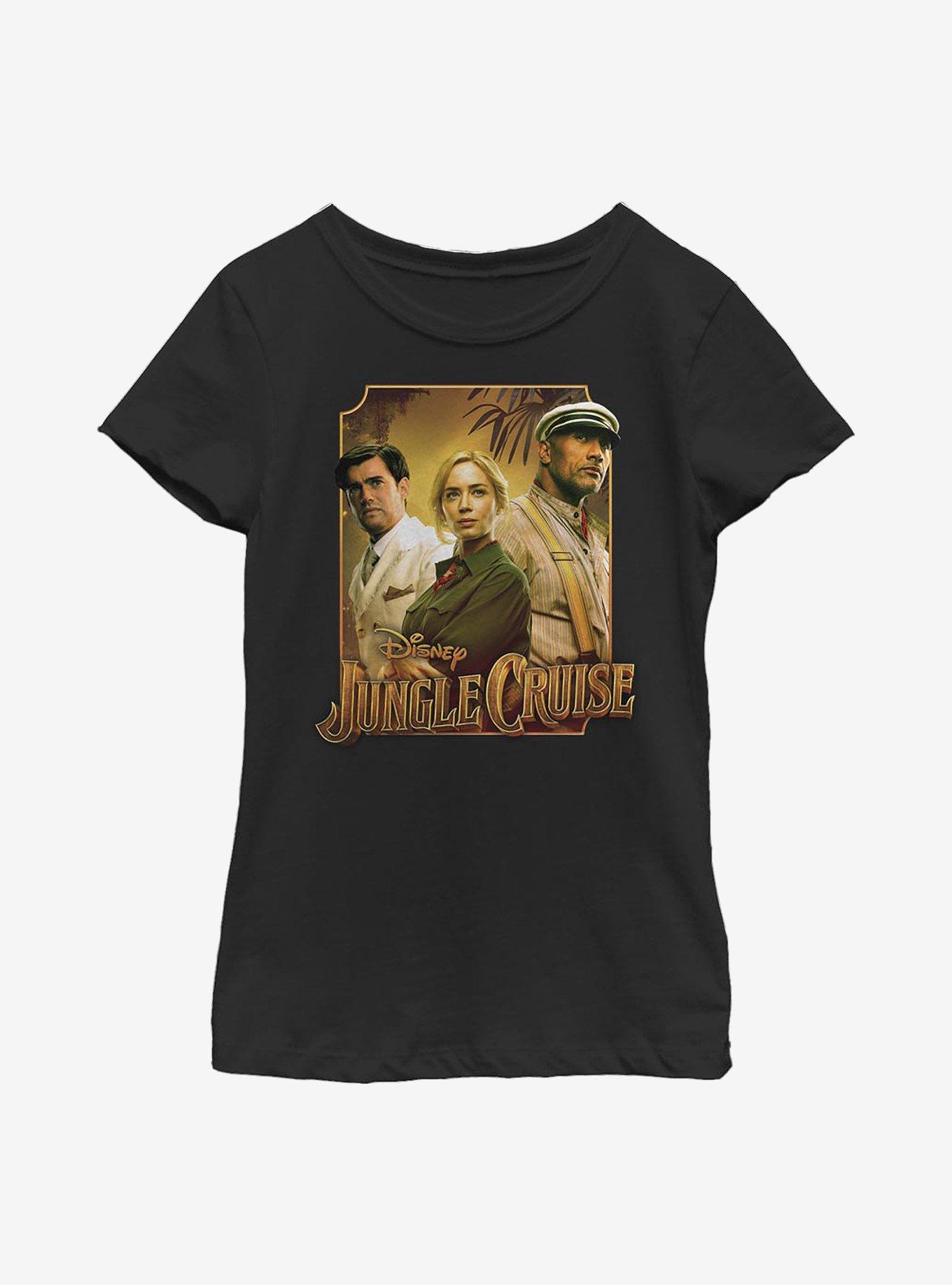 Disney Jungle Cruise Squad Poster Youth Girls T-Shirt, , hi-res