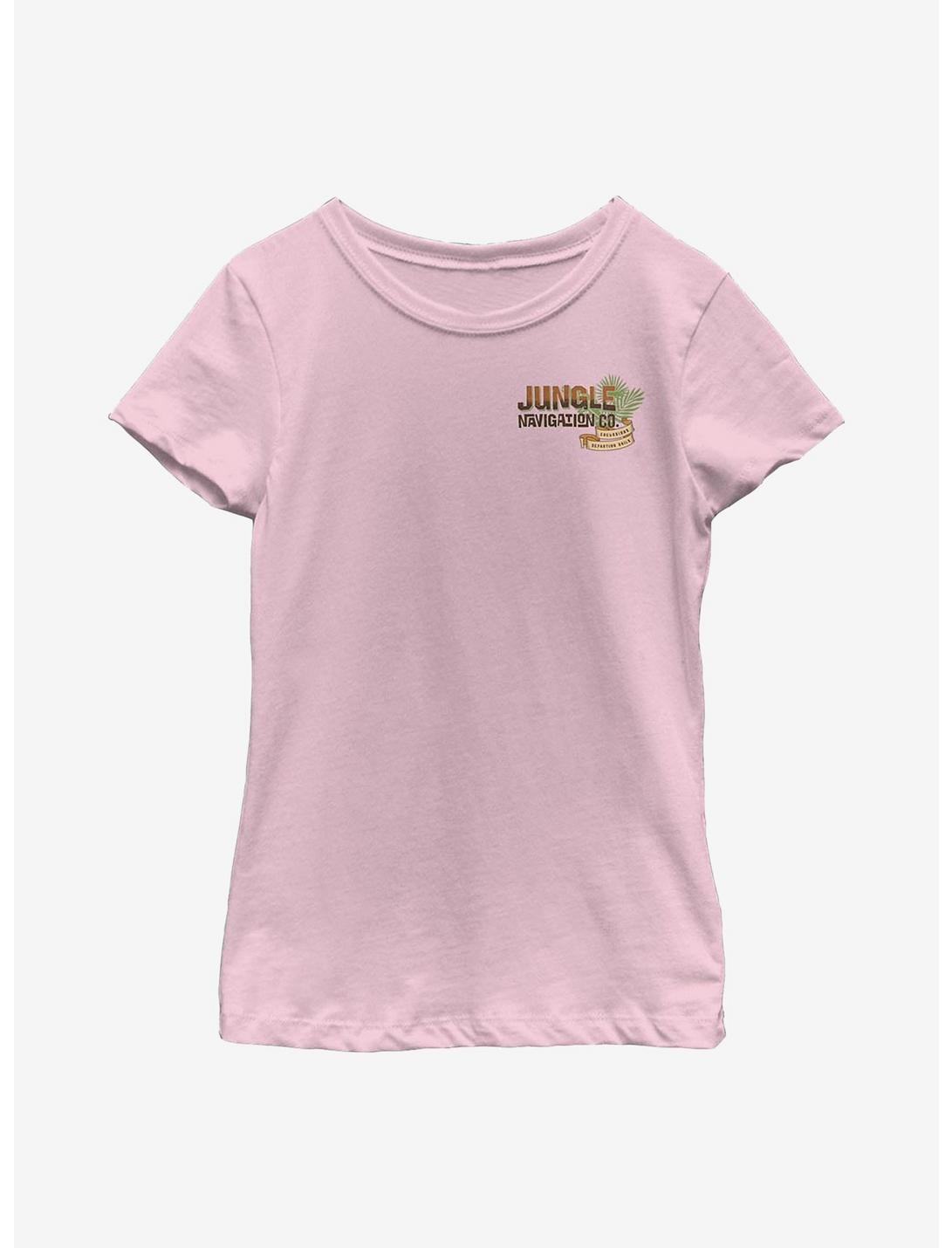 Disney Jungle Cruise Jungle Navigation Co. Youth Girls T-Shirt, PINK, hi-res