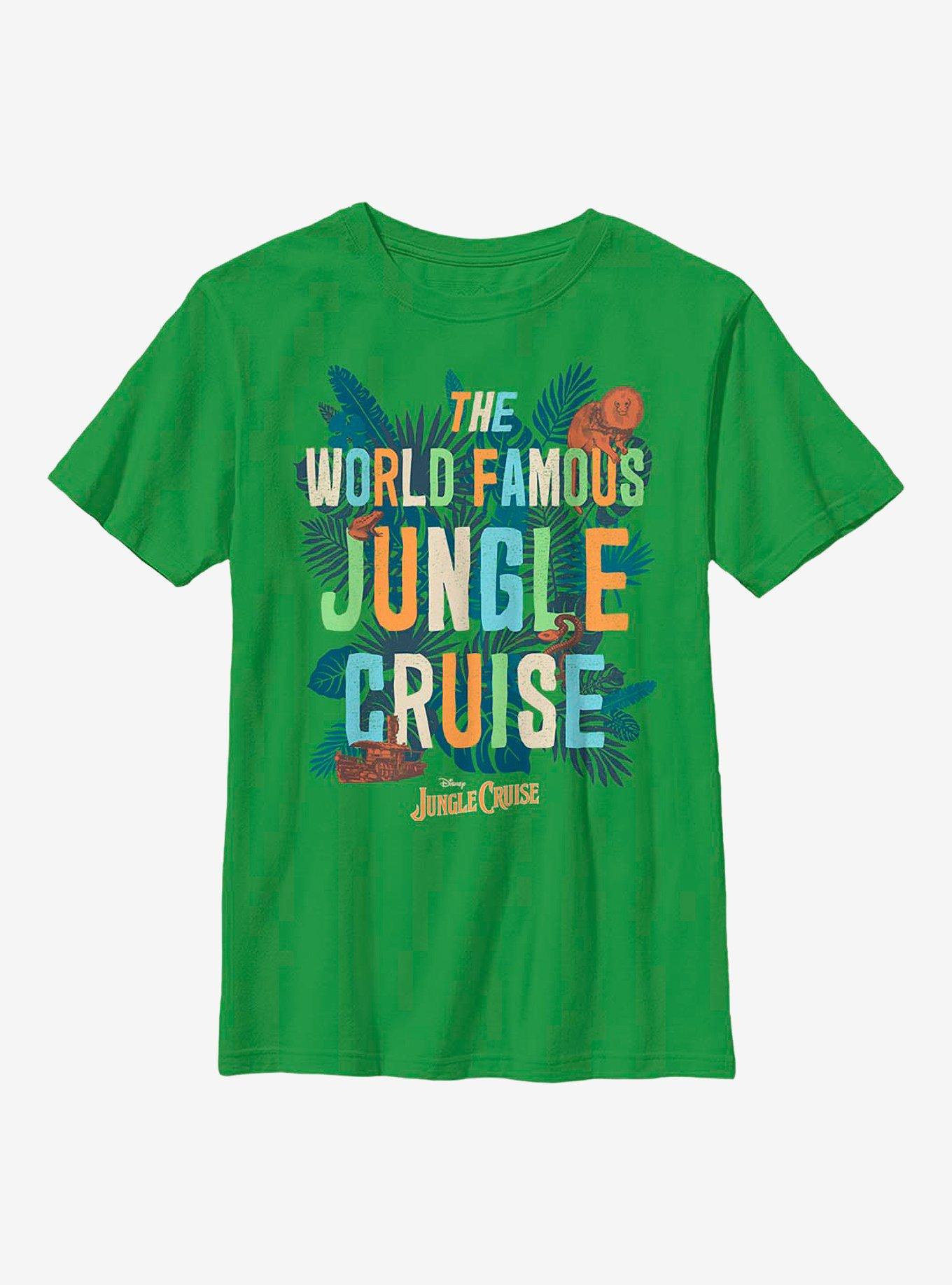 Disney Jungle Cruise The World Famous Jungle Cruise Youth T-Shirt, KELLY, hi-res