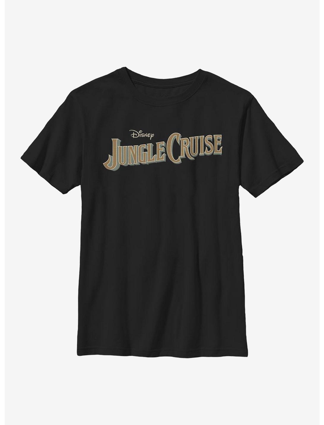 Disney Jungle Cruise Logo Youth T-Shirt, BLACK, hi-res