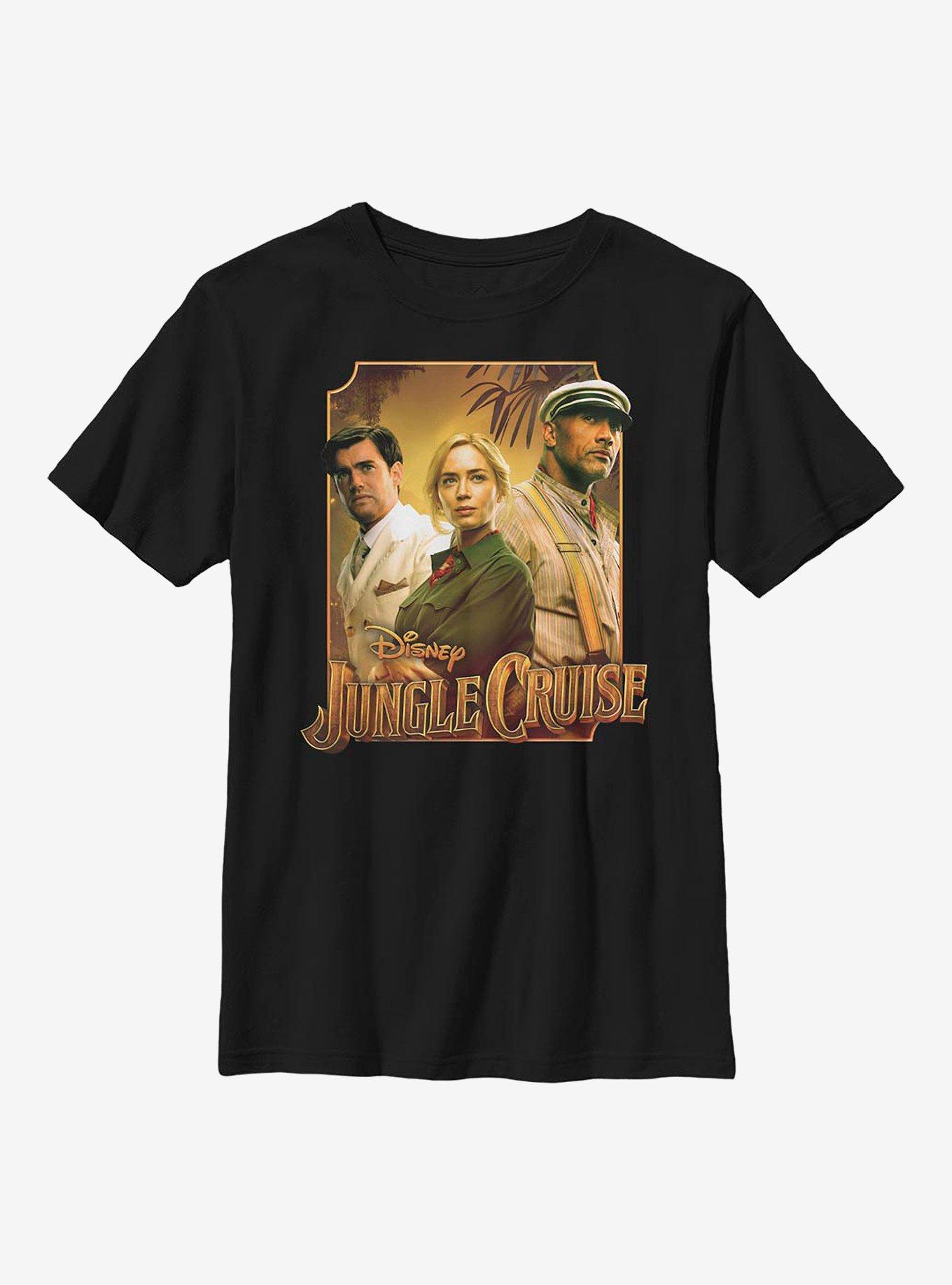 Disney Jungle Cruise Squad Poster Youth T-Shirt, , hi-res