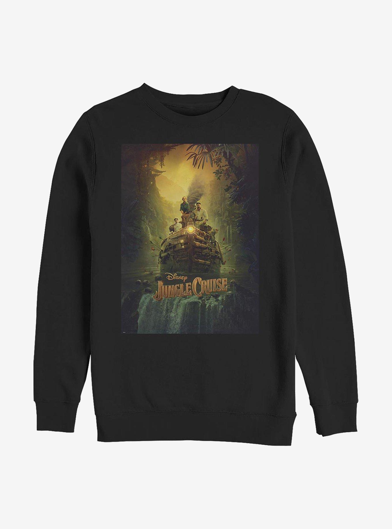 Disney Jungle Cruise Poster Sweatshirt, BLACK, hi-res