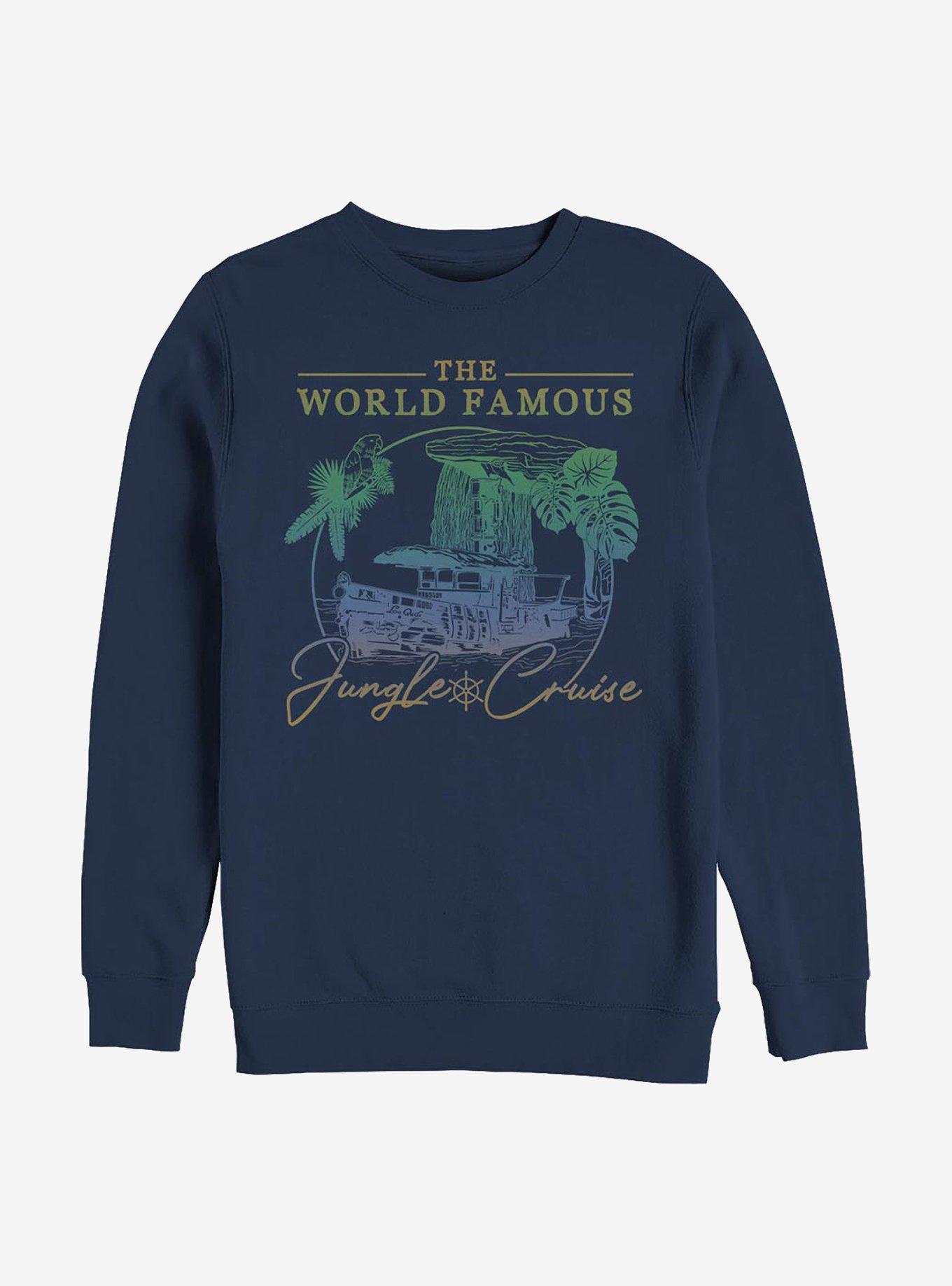 Disney Jungle Cruise World Famous Waterfall Sweatshirt, NAVY, hi-res
