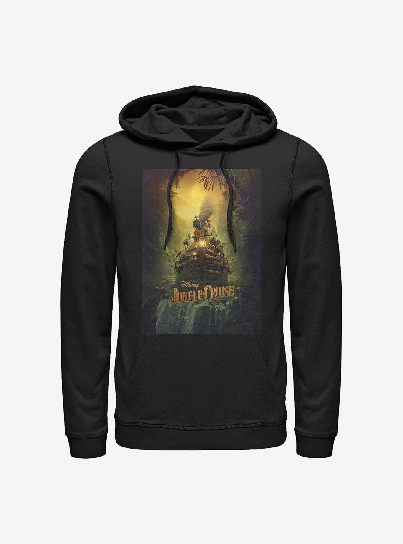 Disney Jungle Cruise Poster Hoodie, BLACK, hi-res