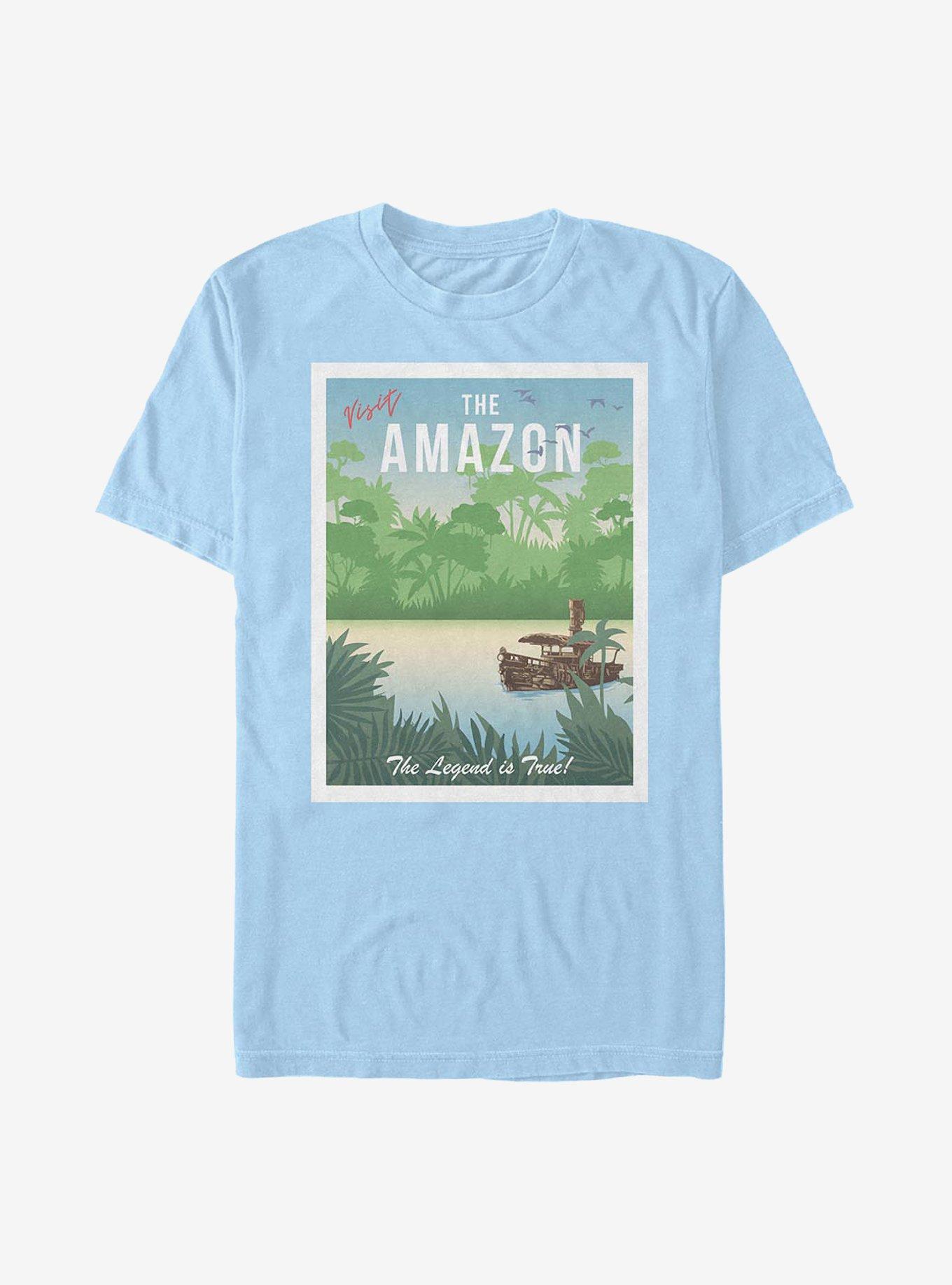 Disney Jungle Cruise Visit The Amazon T-Shirt, LT BLUE, hi-res