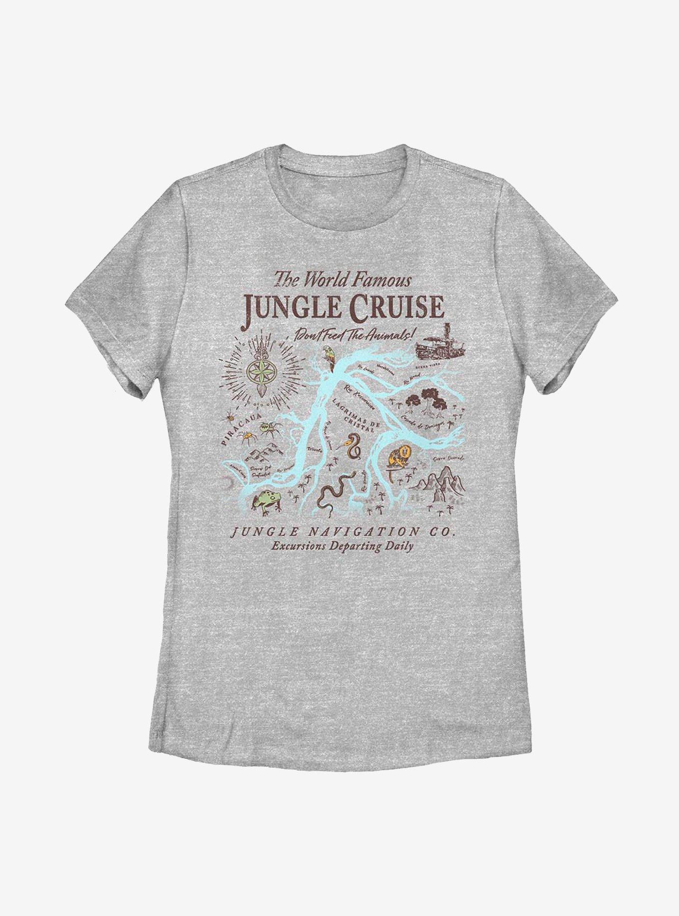 Disney Jungle Cruise Map Womens T-Shirt, , hi-res