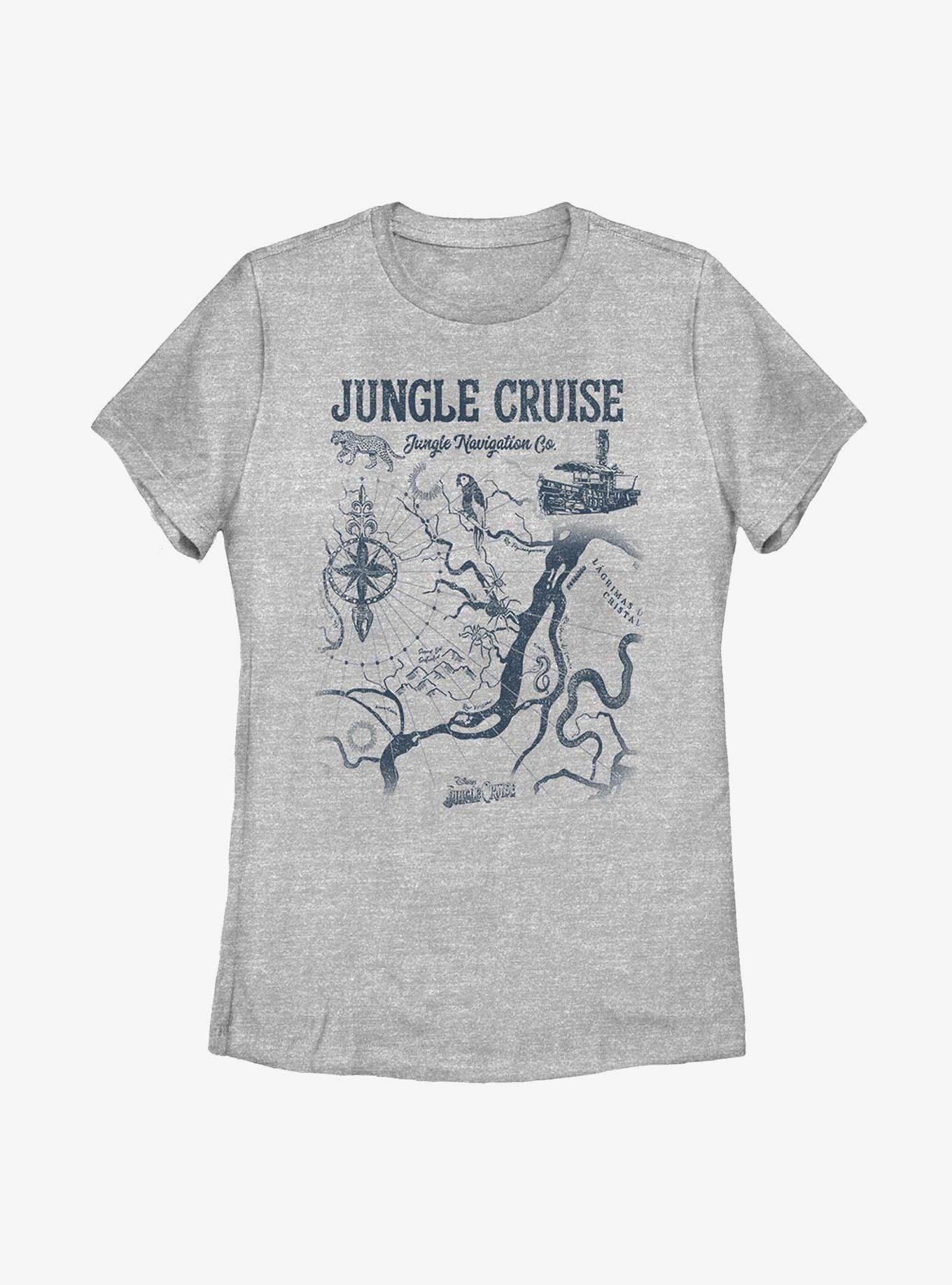 Disney Jungle Cruise Map Womens T-Shirt, , hi-res