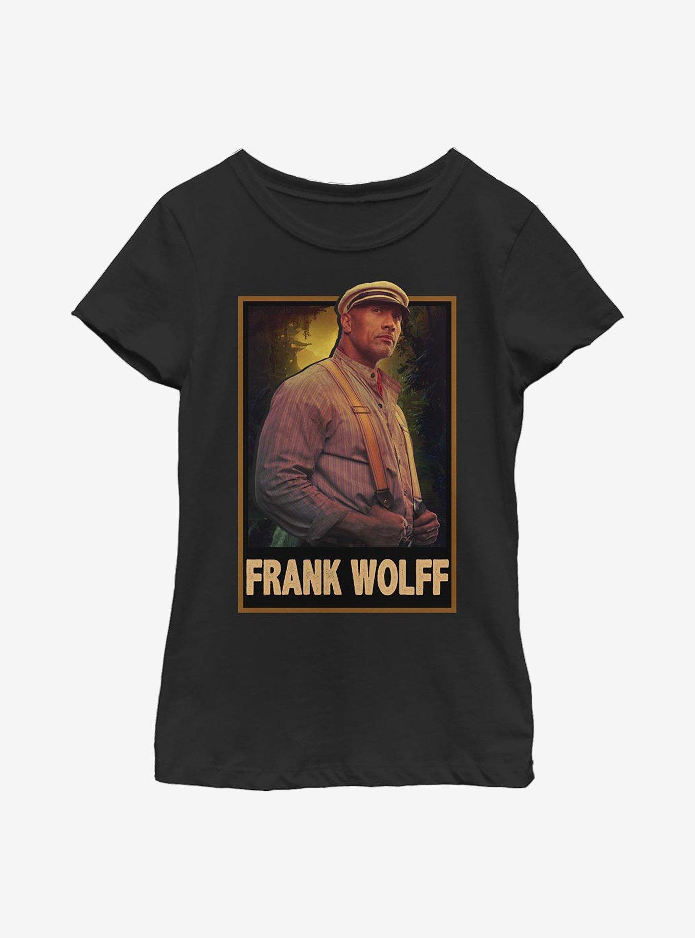 Disney Jungle Cruise Frank Wolff Hero Shot Youth Girls T-Shirt, , hi-res