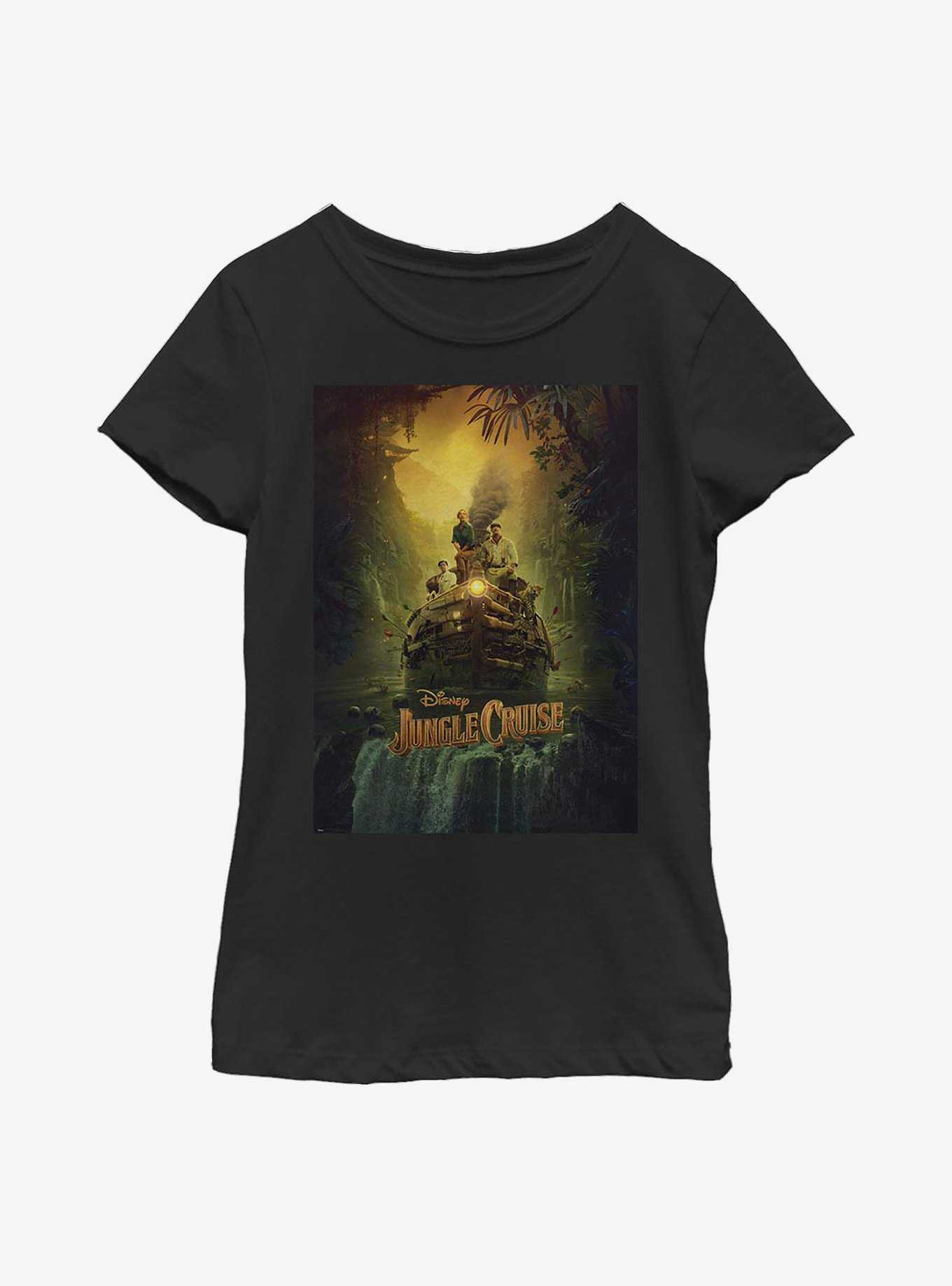 Disney Jungle Cruise Poster Youth Girls T-Shirt, , hi-res