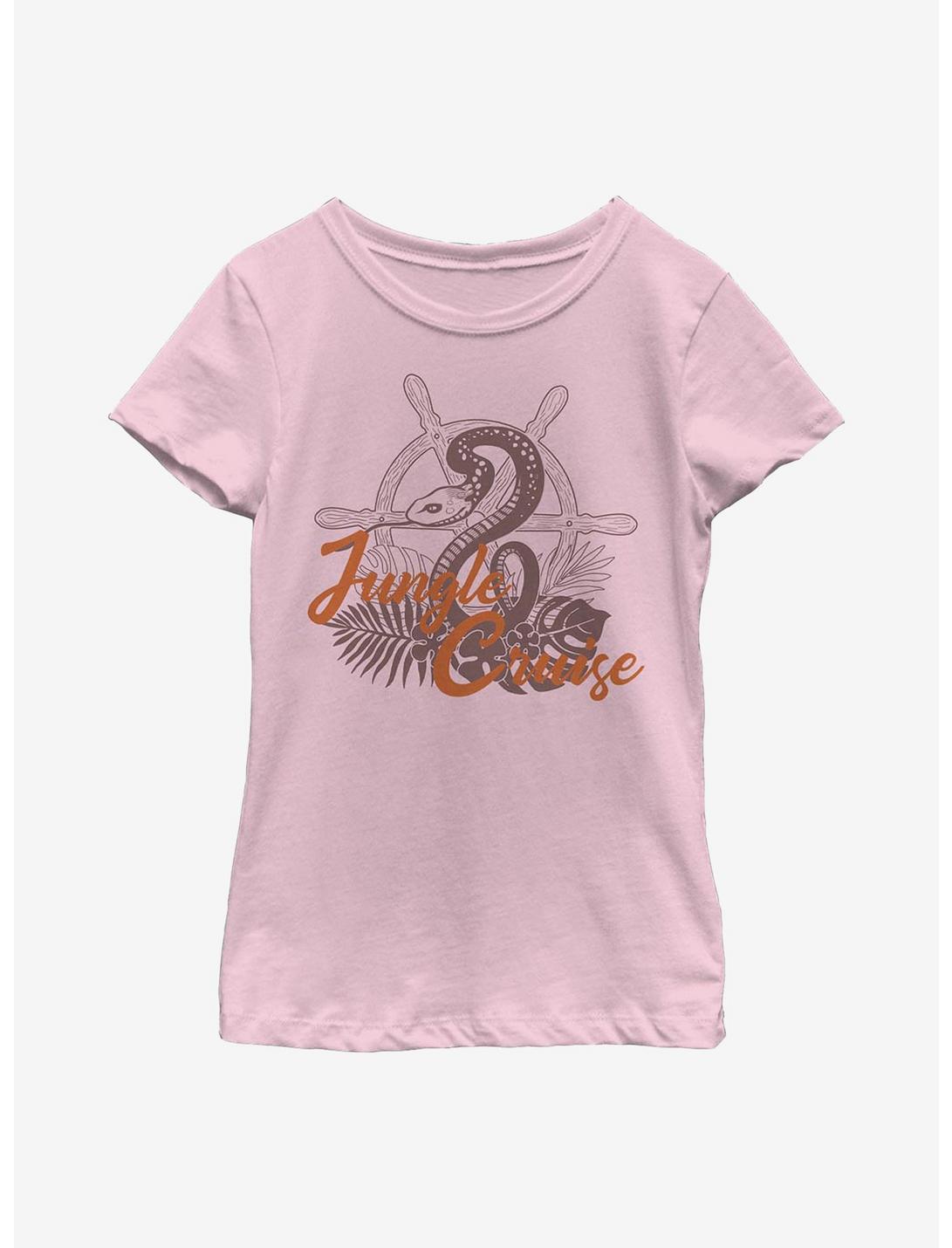 Disney Jungle Cruise Snake Youth Girls T-Shirt, PINK, hi-res