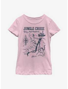 Disney Jungle Cruise Map Youth Girls T-Shirt, , hi-res