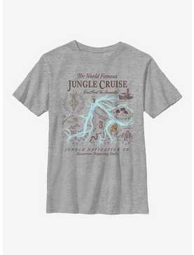 Disney Jungle Cruise Map Youth T-Shirt, , hi-res