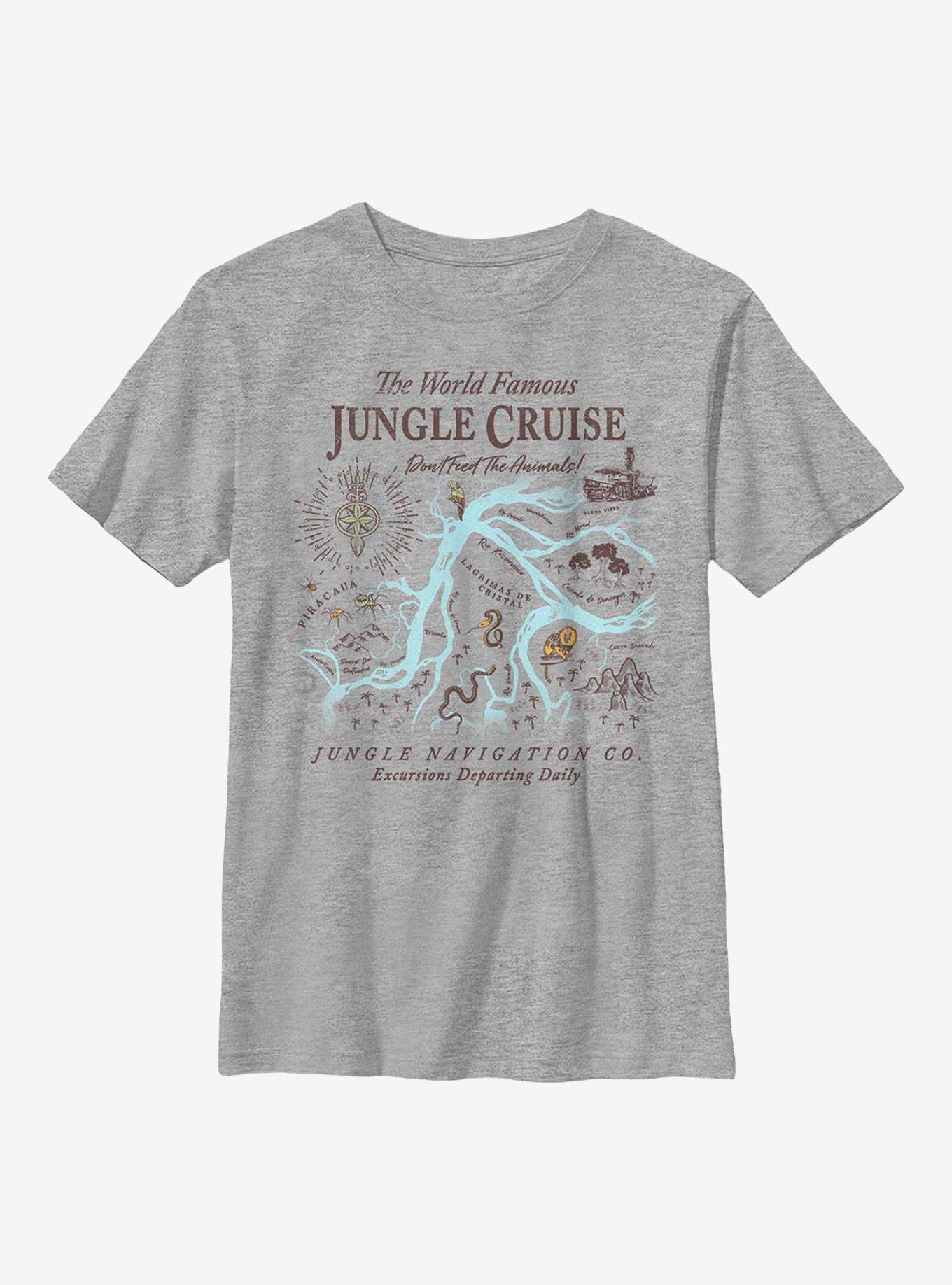 Disney Jungle Cruise Map Youth T-Shirt, , hi-res