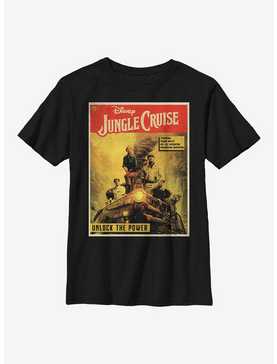 Disney Jungle Cruise Comic Cover Youth T-Shirt, , hi-res