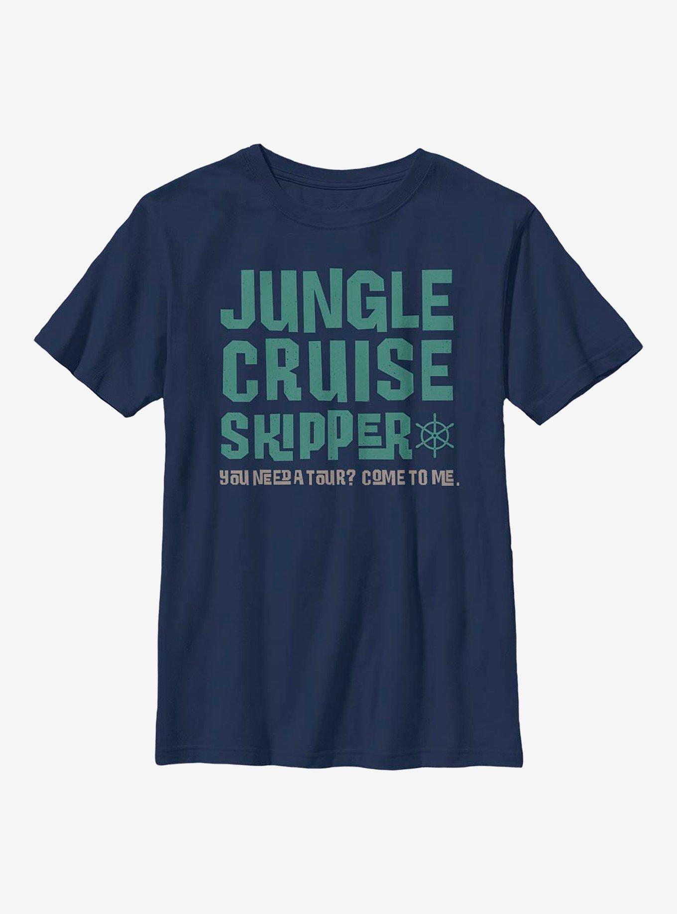 Disney Jungle Cruise Skipper Youth T-Shirt, NAVY, hi-res