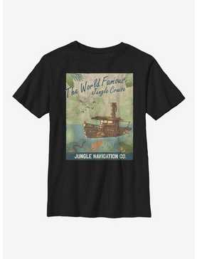 Disney Jungle Cruise Vintage Poster Youth T-Shirt, , hi-res