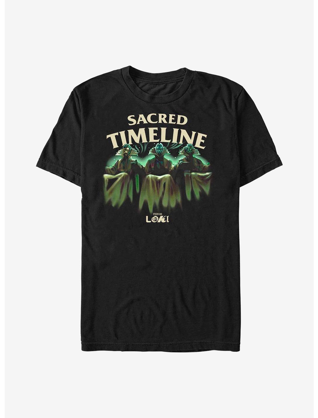 Marvel Loki Time-Keepers Sacred Timeline T-Shirt, BLACK, hi-res