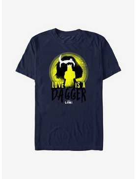 Marvel Loki Love Is A Dagger Silhouettes T-Shirt, , hi-res